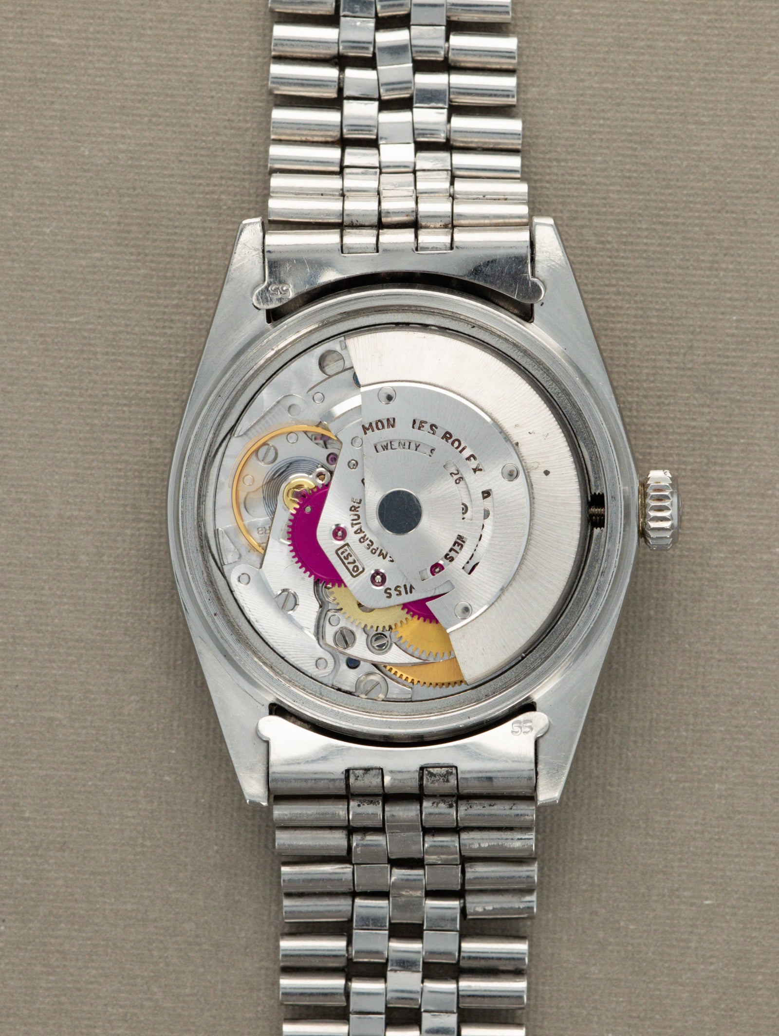 Rolex Datejust Ref. 1601 - Blue 'Satin' Dial Unpolished