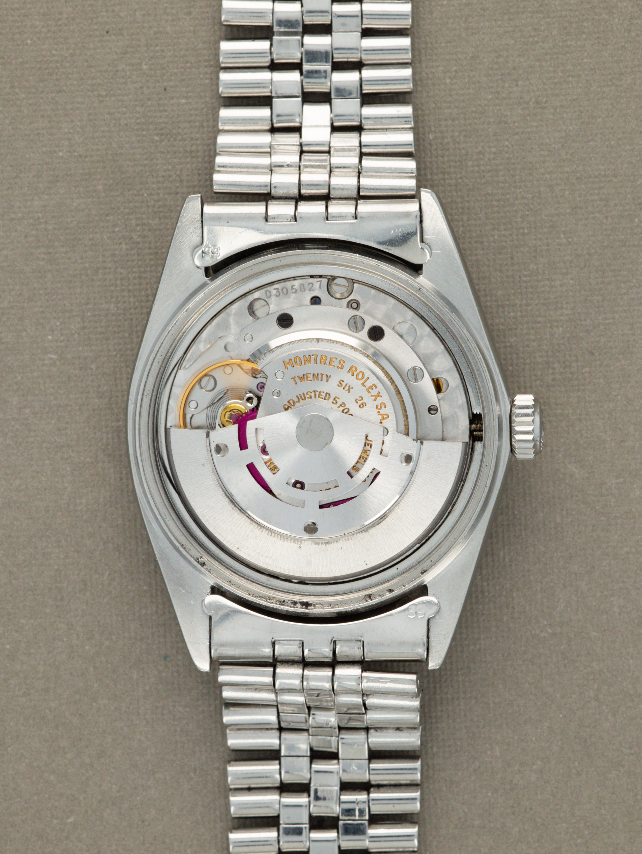 Rolex Datejust Ref. 1601 - Sunburst Blue 'Wideboy' Dial