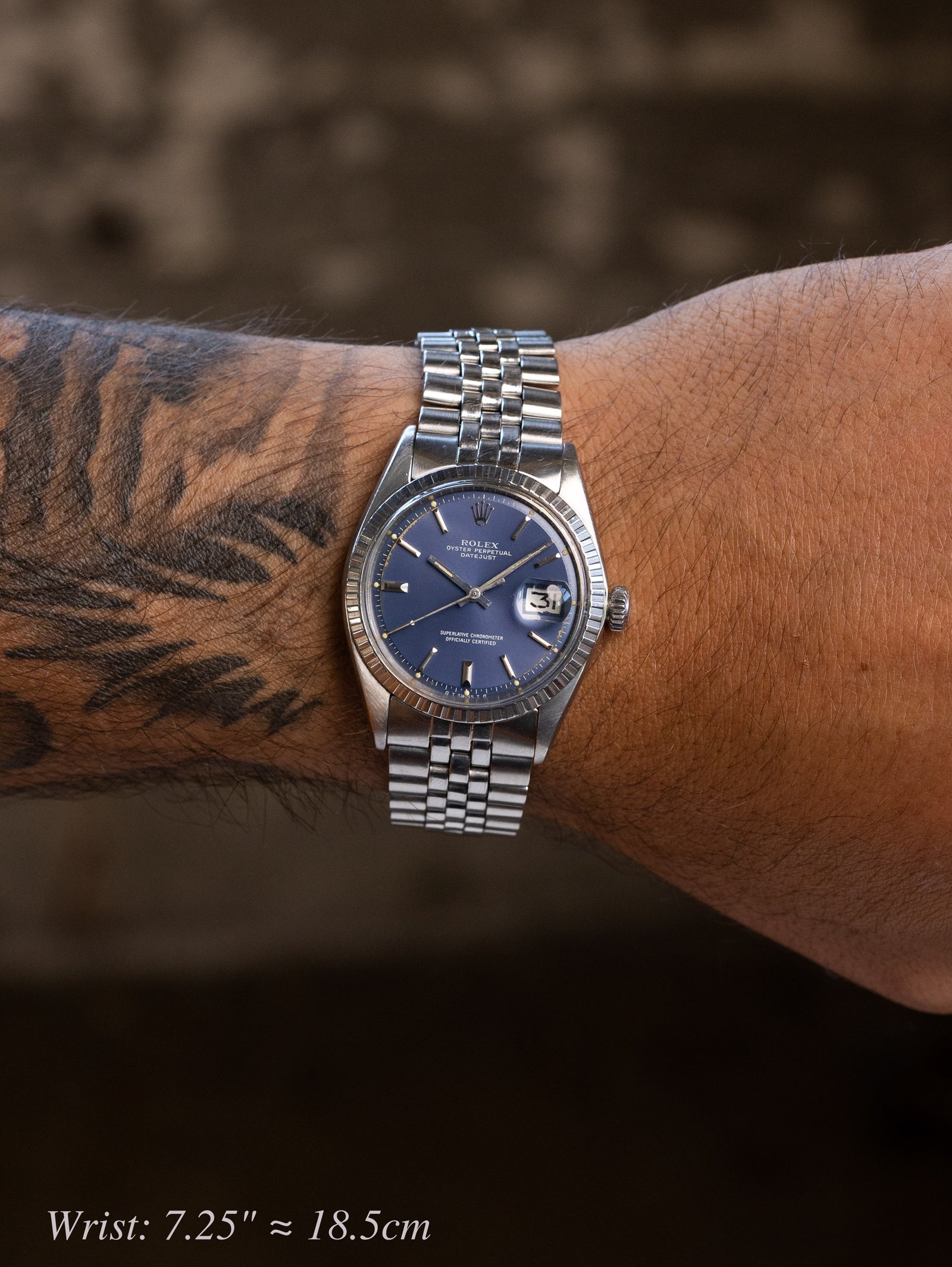 Rolex Datejust Ref. 1603 - Satin Blue 'Sigma' Dial