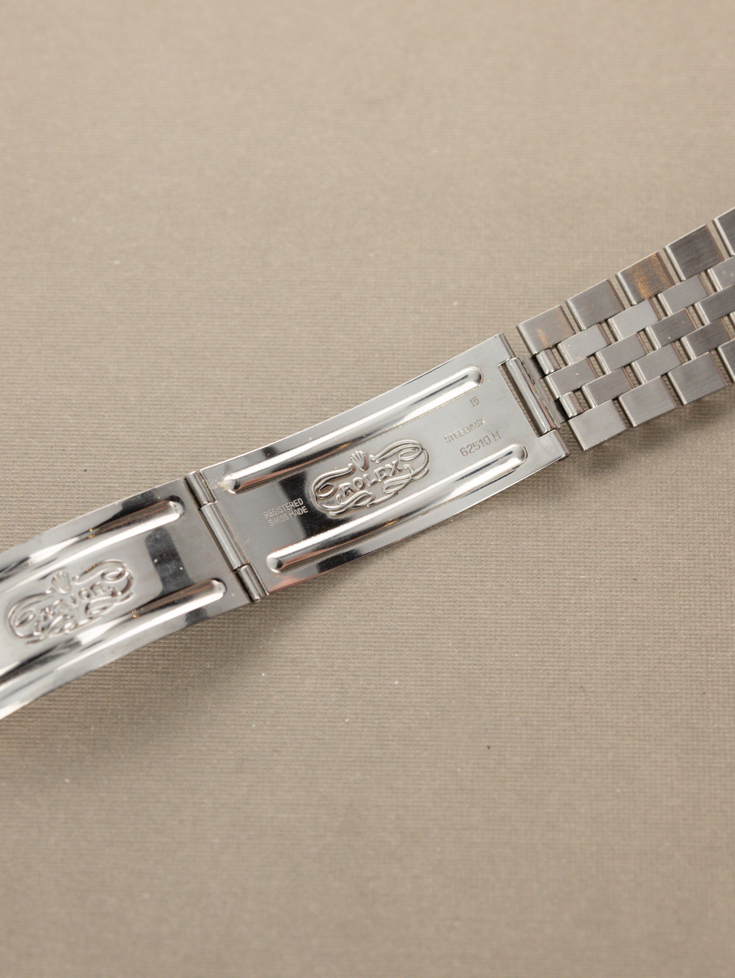 Rolex Datejust Ref. 16014 - Blue 'Satin' Dial Unpolished