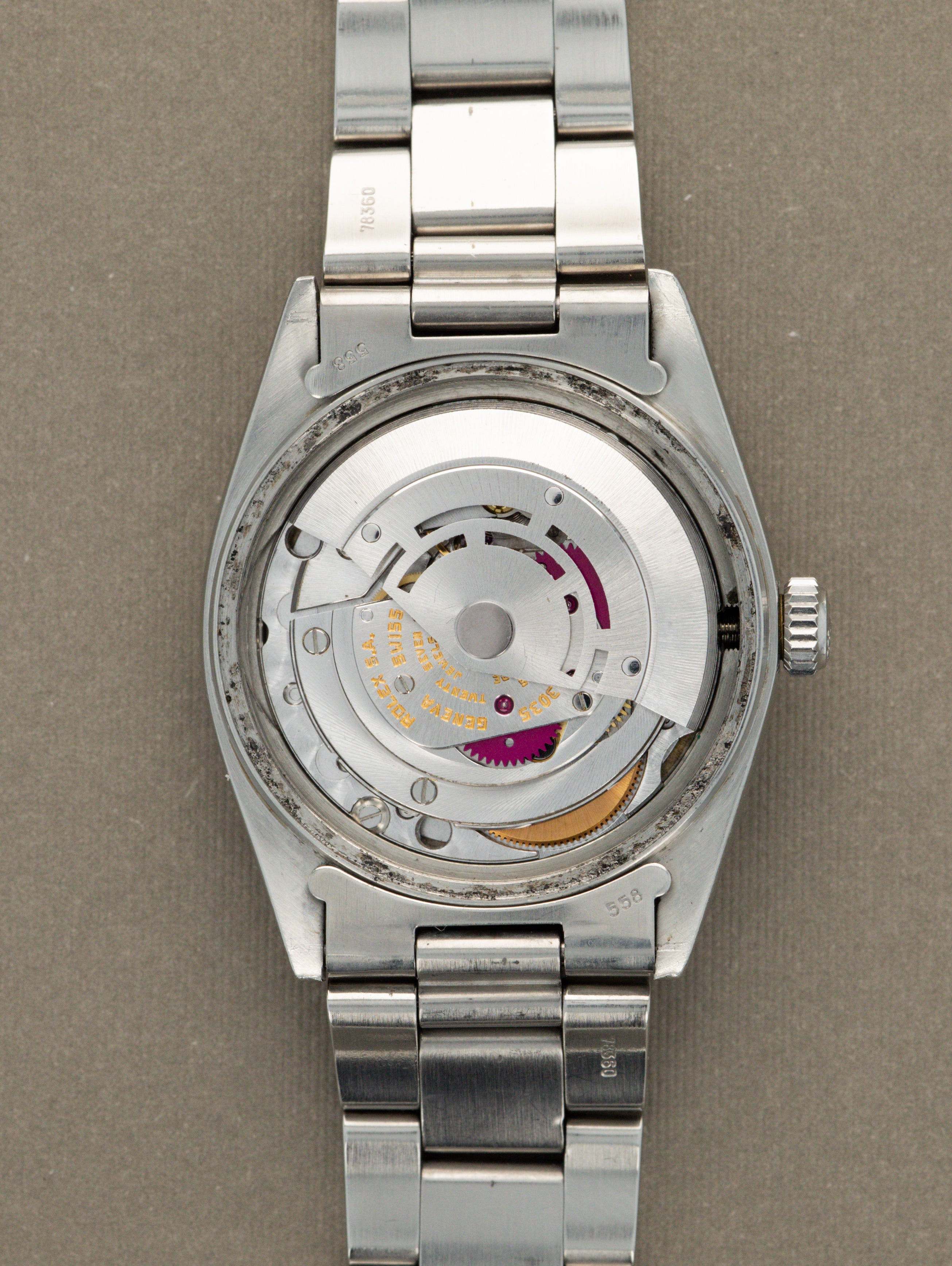 Rolex Datejust Ref. 16014 - White 'Boiler Gauge' Dial