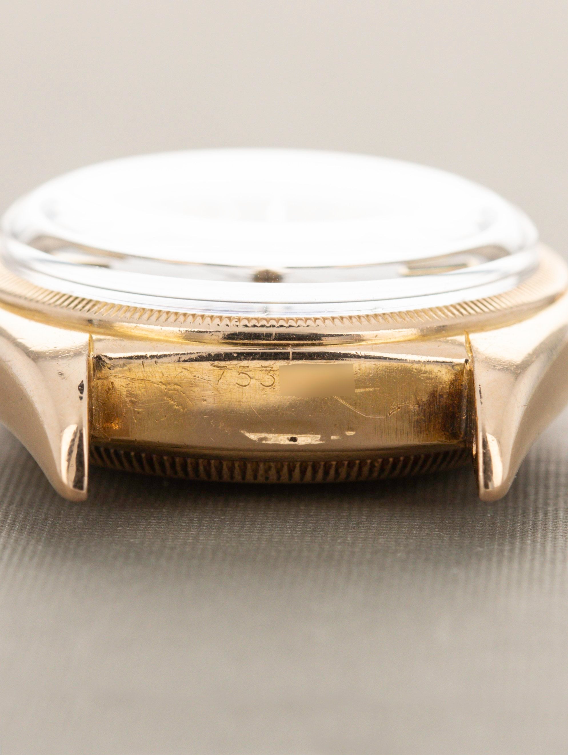 Rolex Datejust Ref. 6105 Rose Gold - 'Tropical' Dial