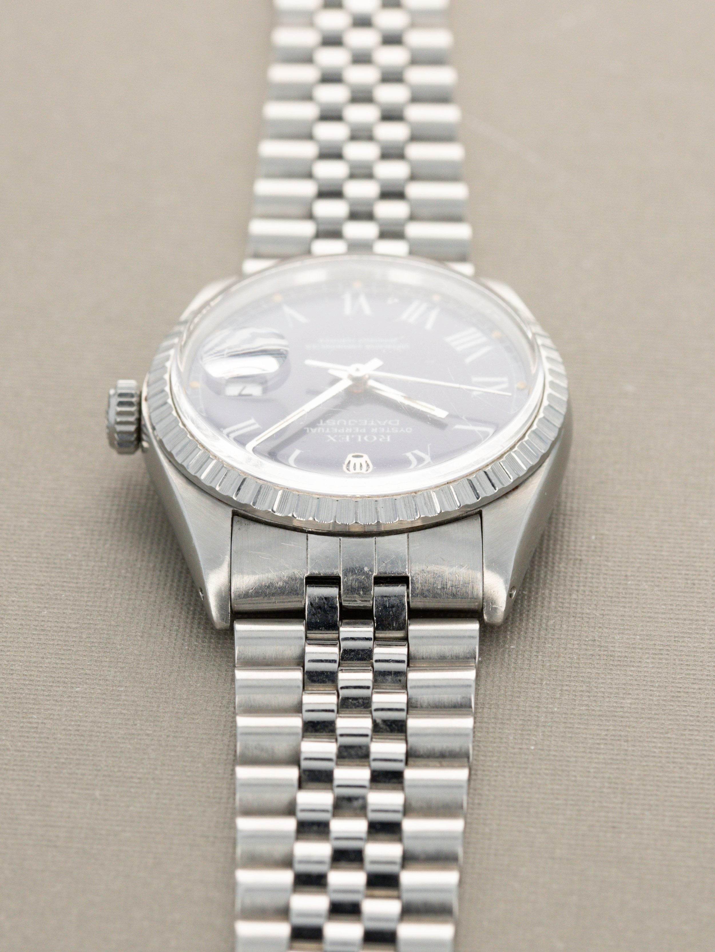 Rolex Datejust Ref. 16030 - Blue Buckley Dial
