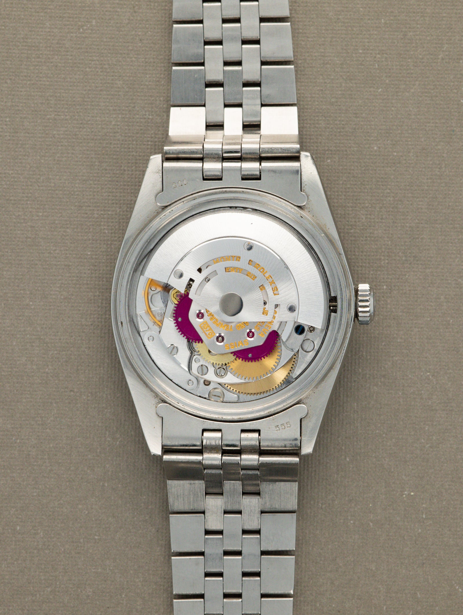 Rolex Datejust Ref. 1601 - Satin Silver Dial Unpolished