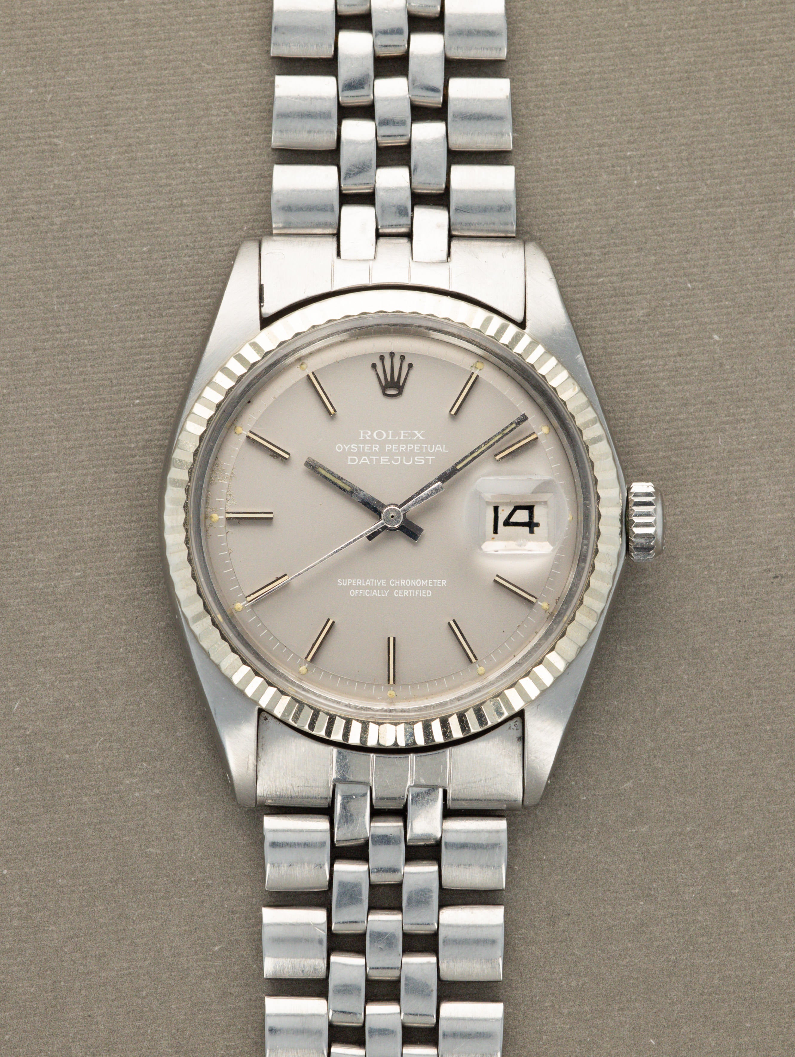 Rolex Datejust Ref. 1601 - Grey 'Ghost' Dial