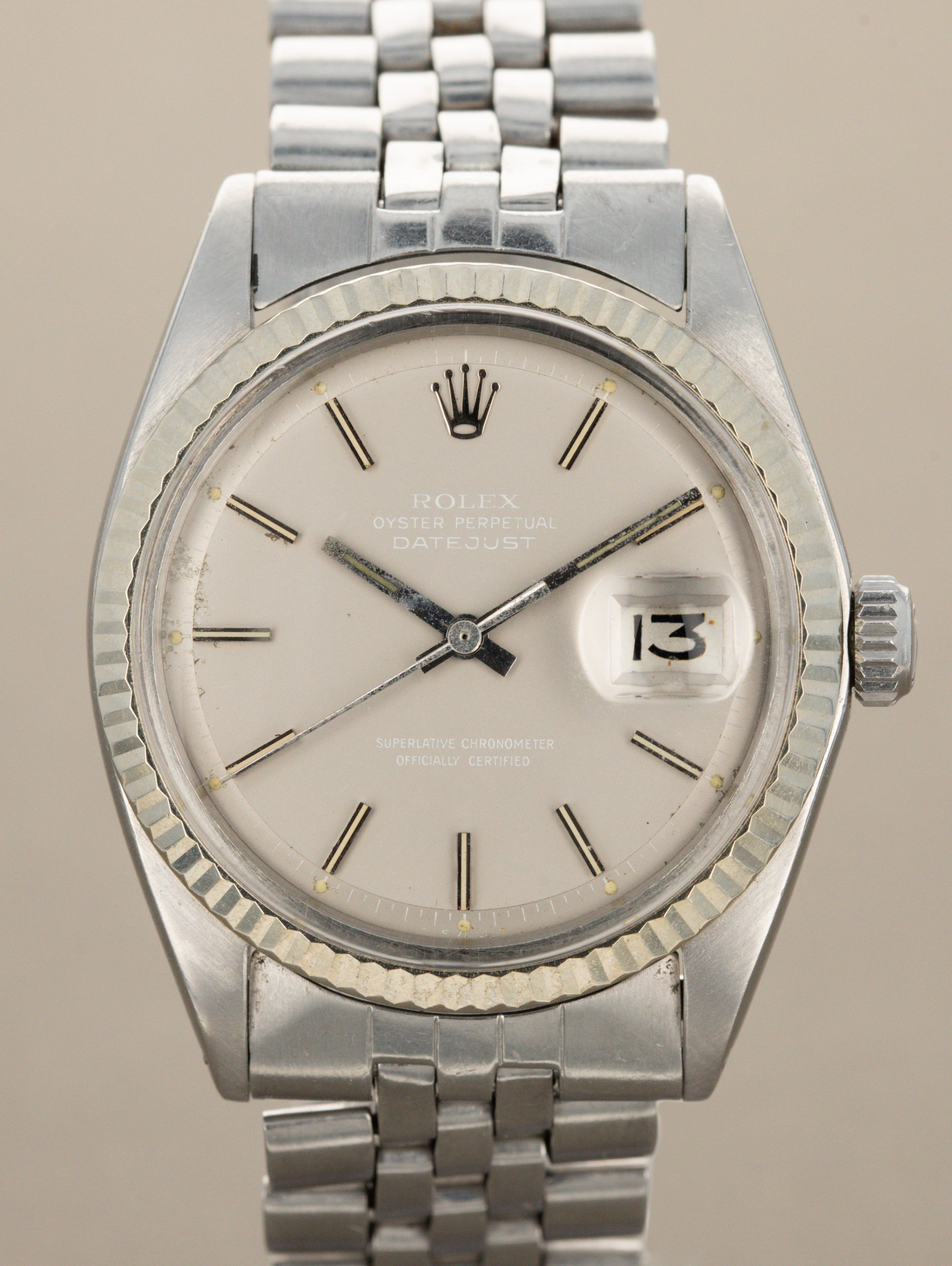 Rolex Datejust Ref. 1601 - Grey 'Ghost' Dial