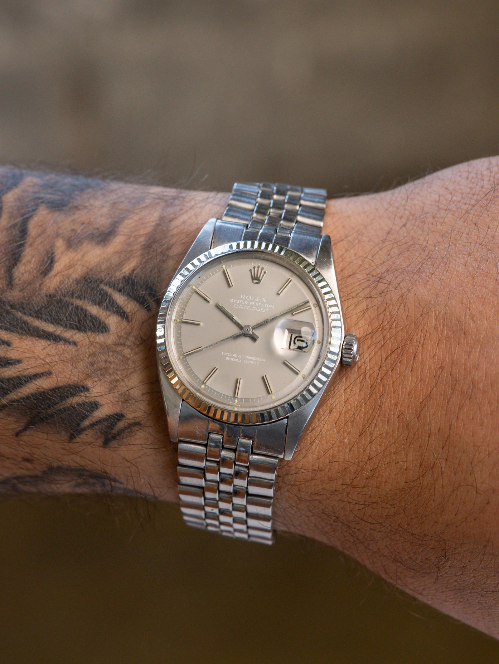 Rolex Datejust Ref. 1601 - Grey 'Ghost' Dial