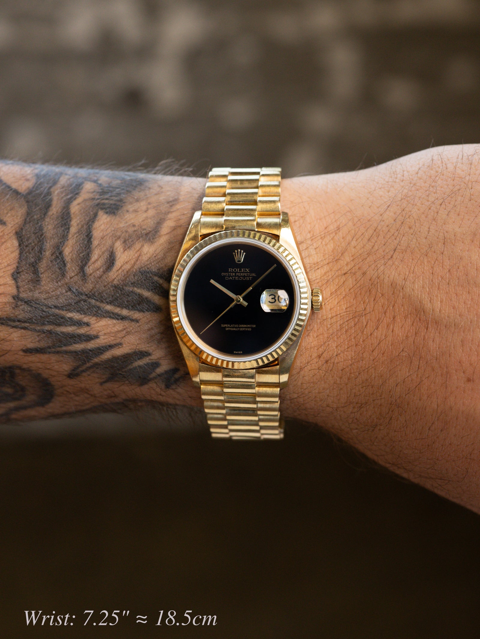 Rolex Datejust Ref. 16018 - 'Onyx' Stone Dial