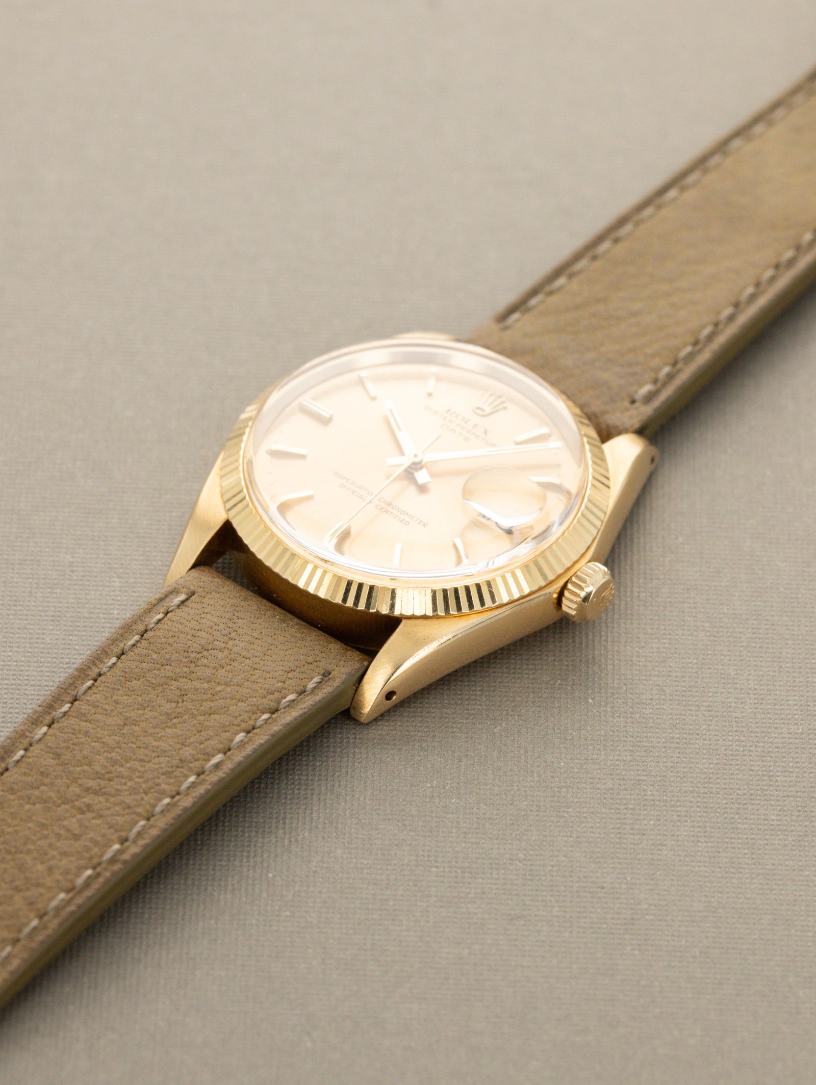 Rolex Oyster Perpetual Date Ref. 1503 - Sunburst Champagne Dial