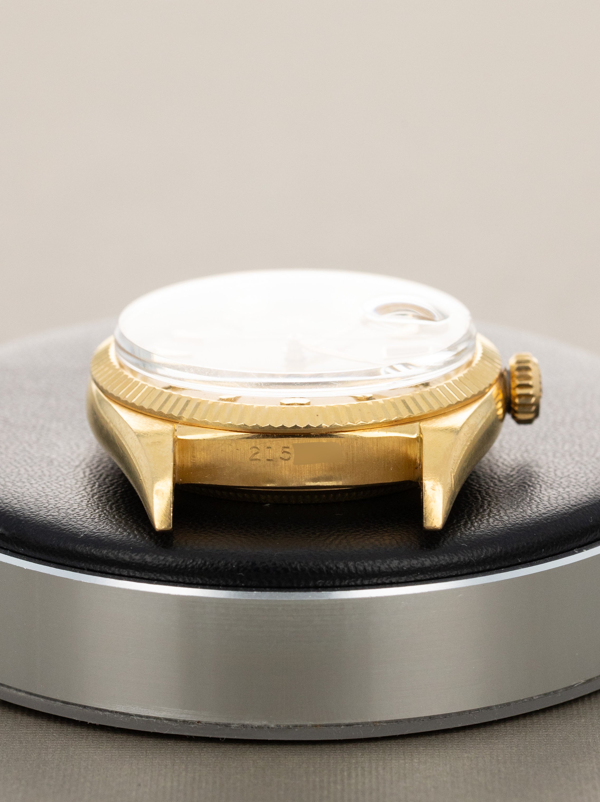 Rolex Datejust Ref. 6605 - Satin Champagne Dial