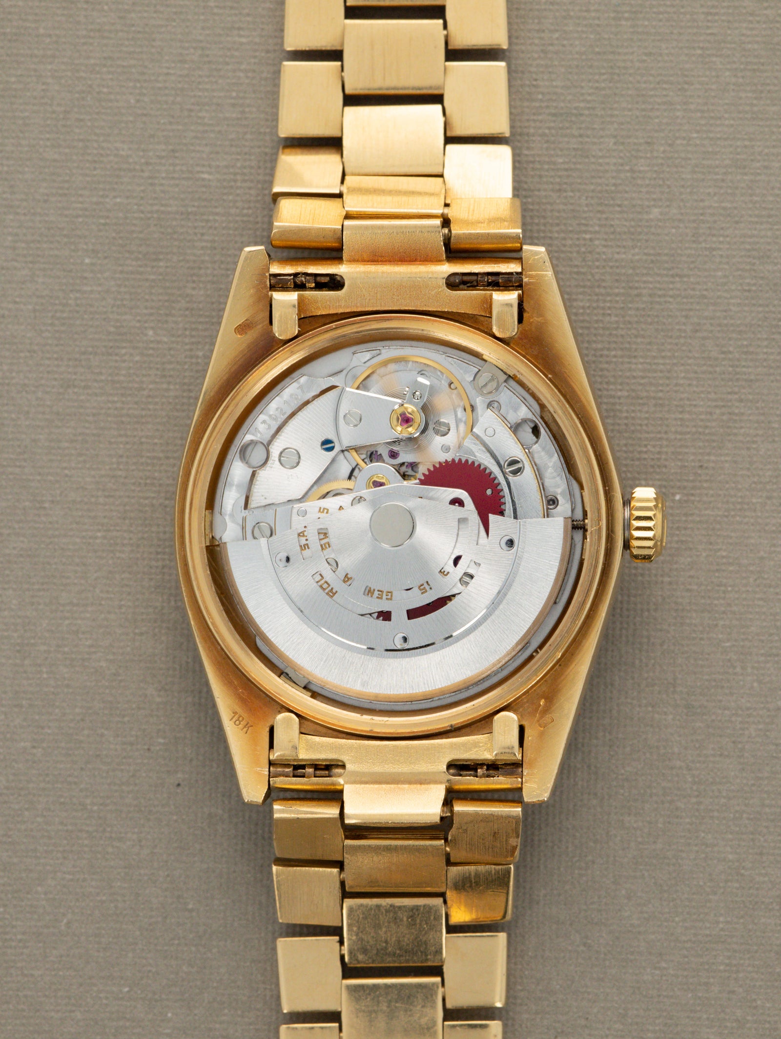 Rolex Day-Date Ref. 18078 - 'Bark' w/ Champagne 'Tropical' Dial Box & Papers