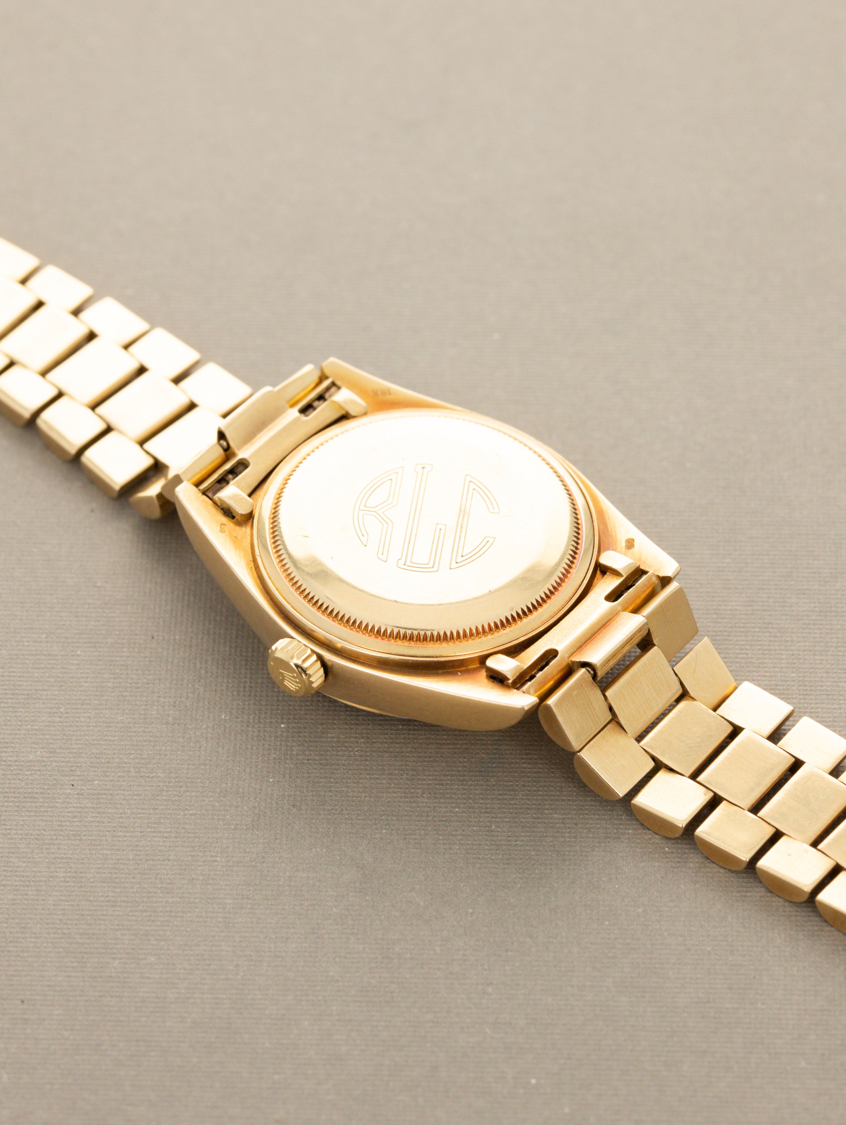 Rolex Day-Date Ref. 18078 - 'Bark' w/ Champagne 'Tropical' Dial Box & Papers