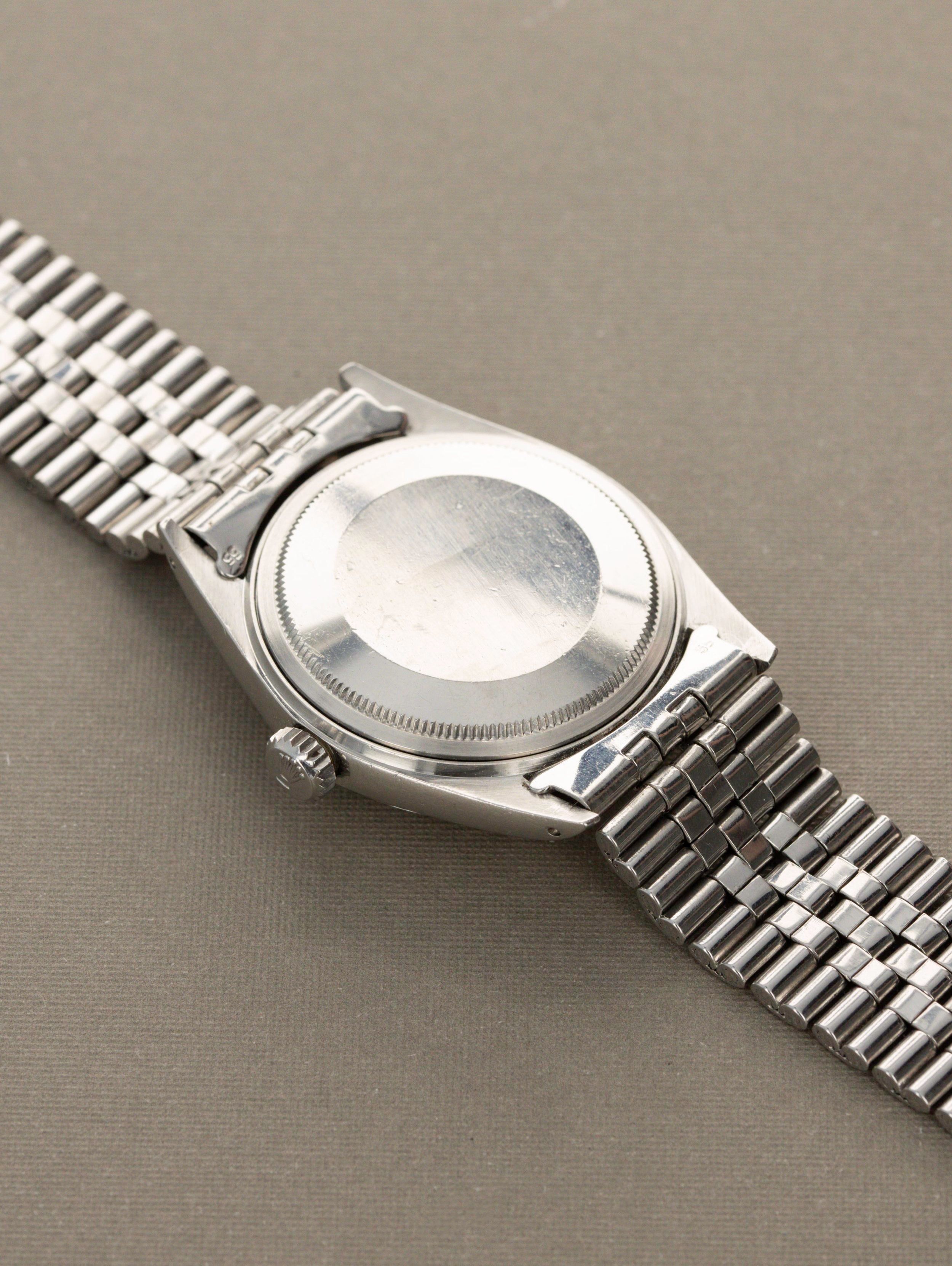 Rolex Datejust Ref. 1601 - Anthracite Dial w/papers