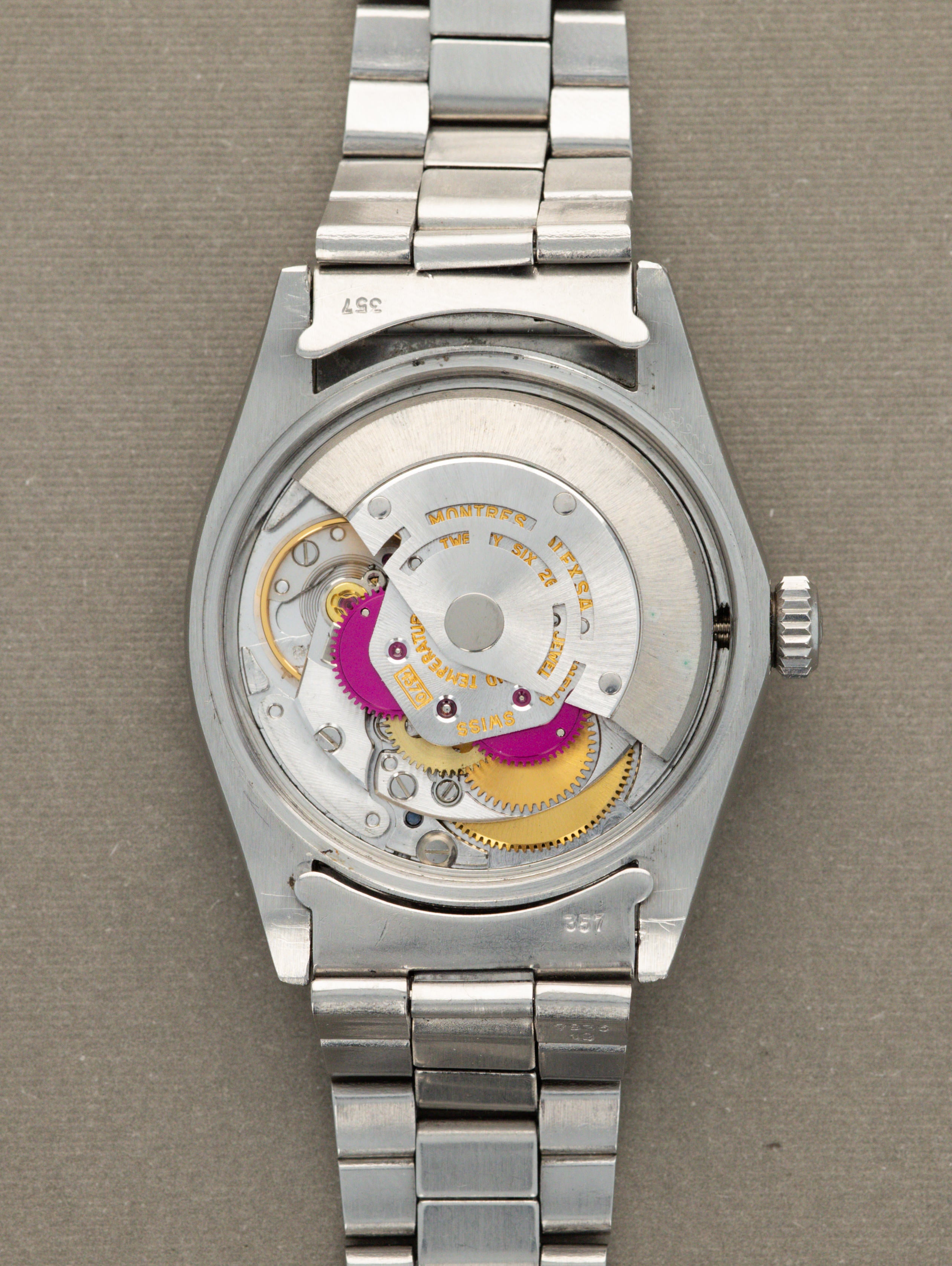 Rolex Oyster Perpetual Date Ref. 1500 - Satin Grey 'Sigma' Dial