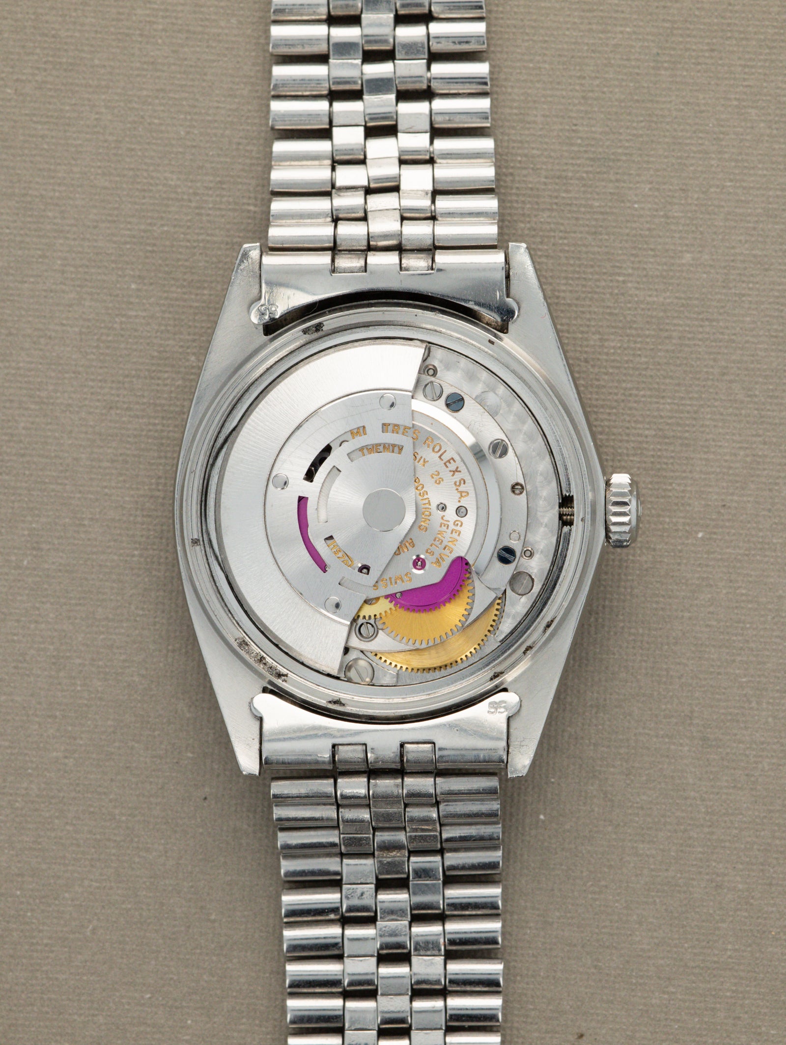 Rolex Datejust Ref. 1601 - Grey 'Satin' Dial