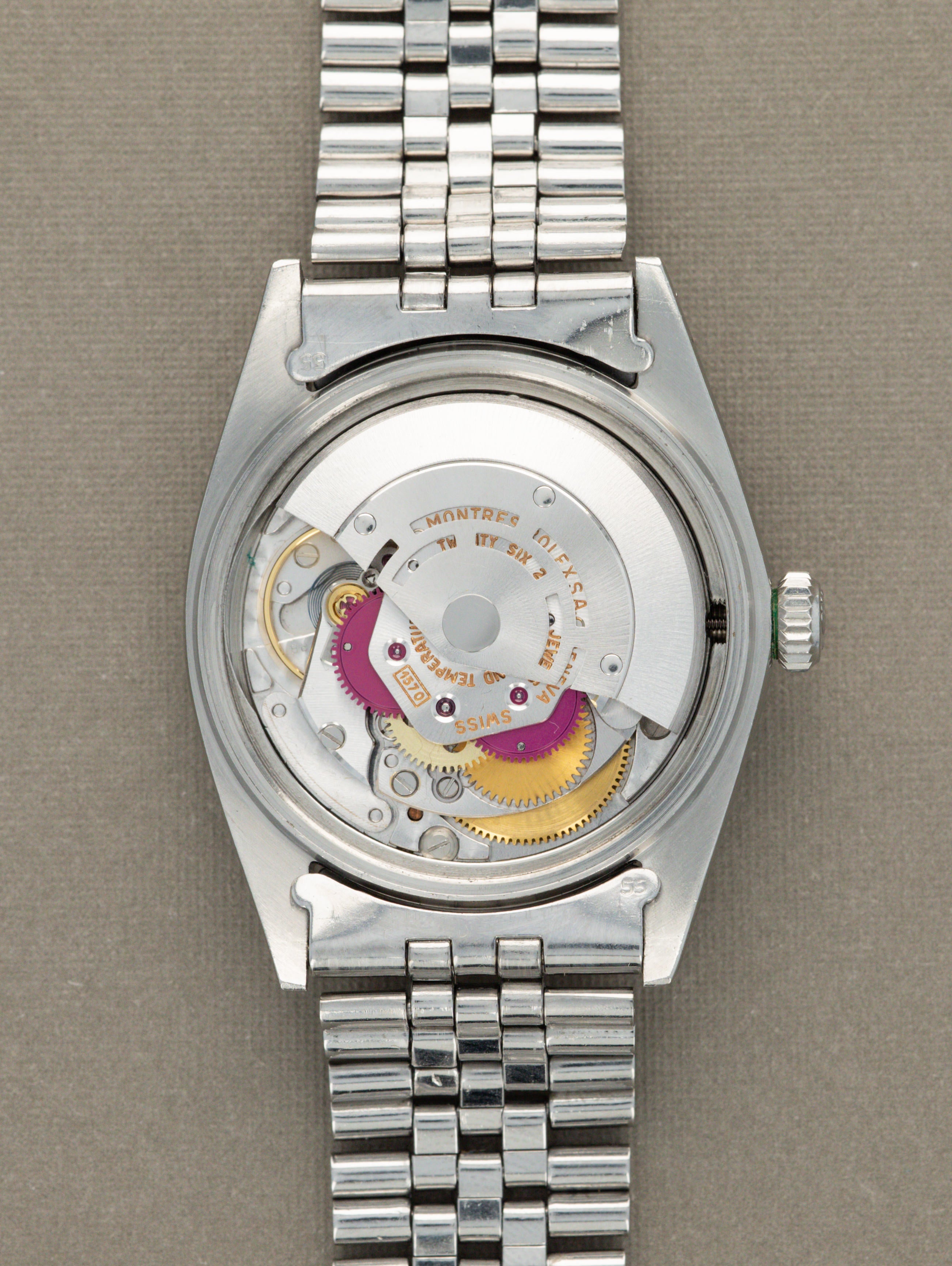 Rolex Datejust Ref. 1603 - Matte Black Dial