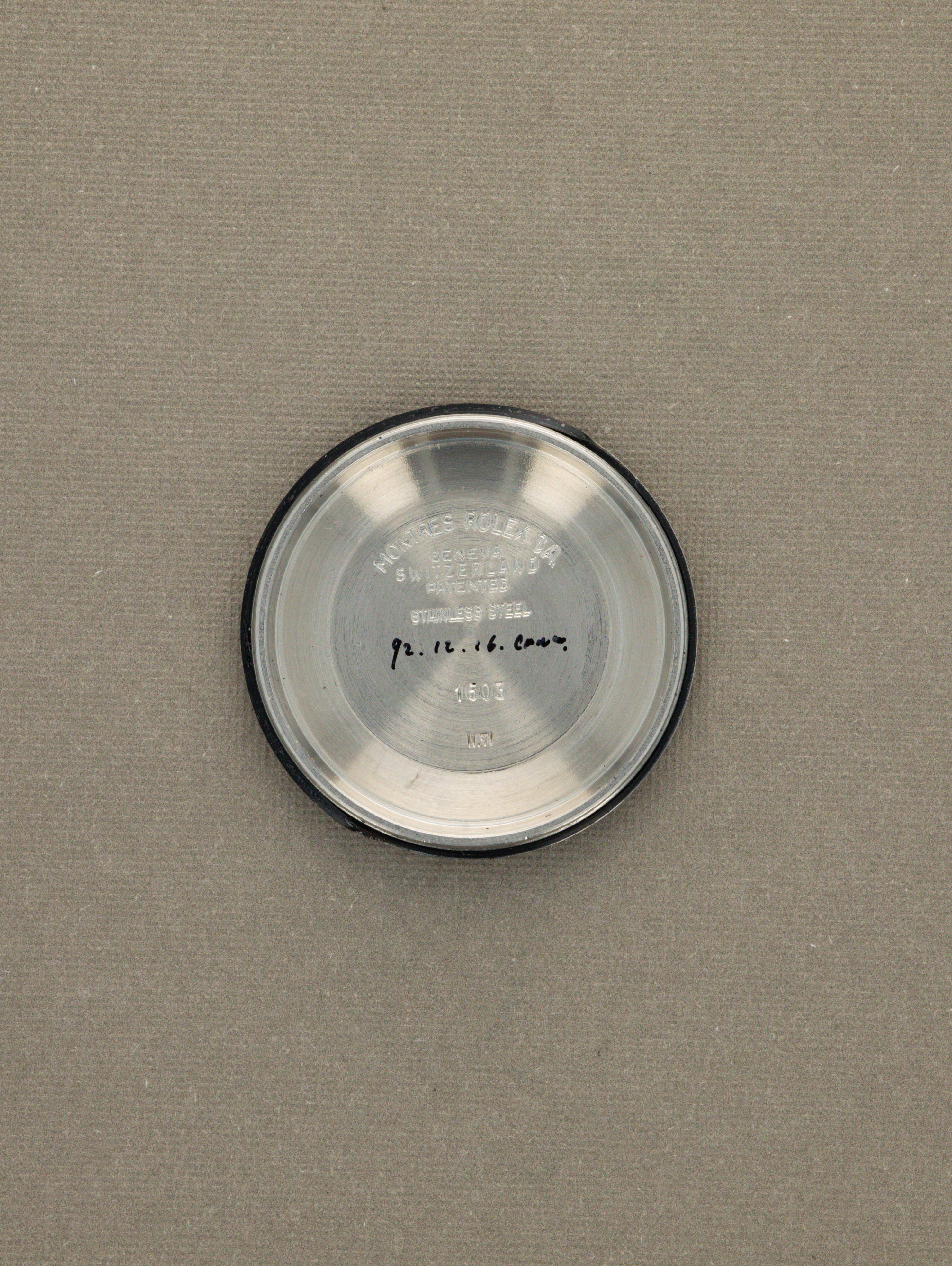 Rolex Datejust Ref. 1603 - Satin Grey Dial