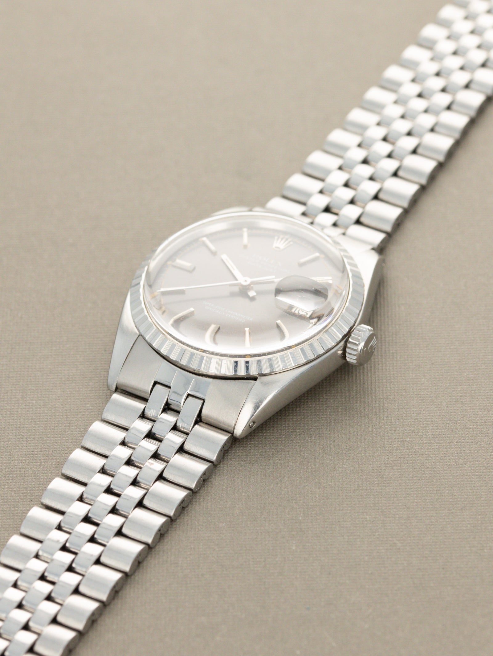Rolex Datejust Ref. 1603 - Sunburst Grey 'Sigma' Dial