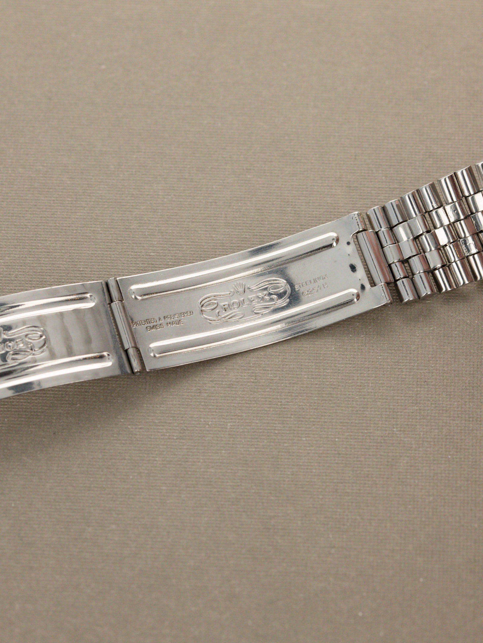 Rolex Datejust Ref. 1603 - Sunburst Grey 'Wide Boy Sigma' Dial Unpolished