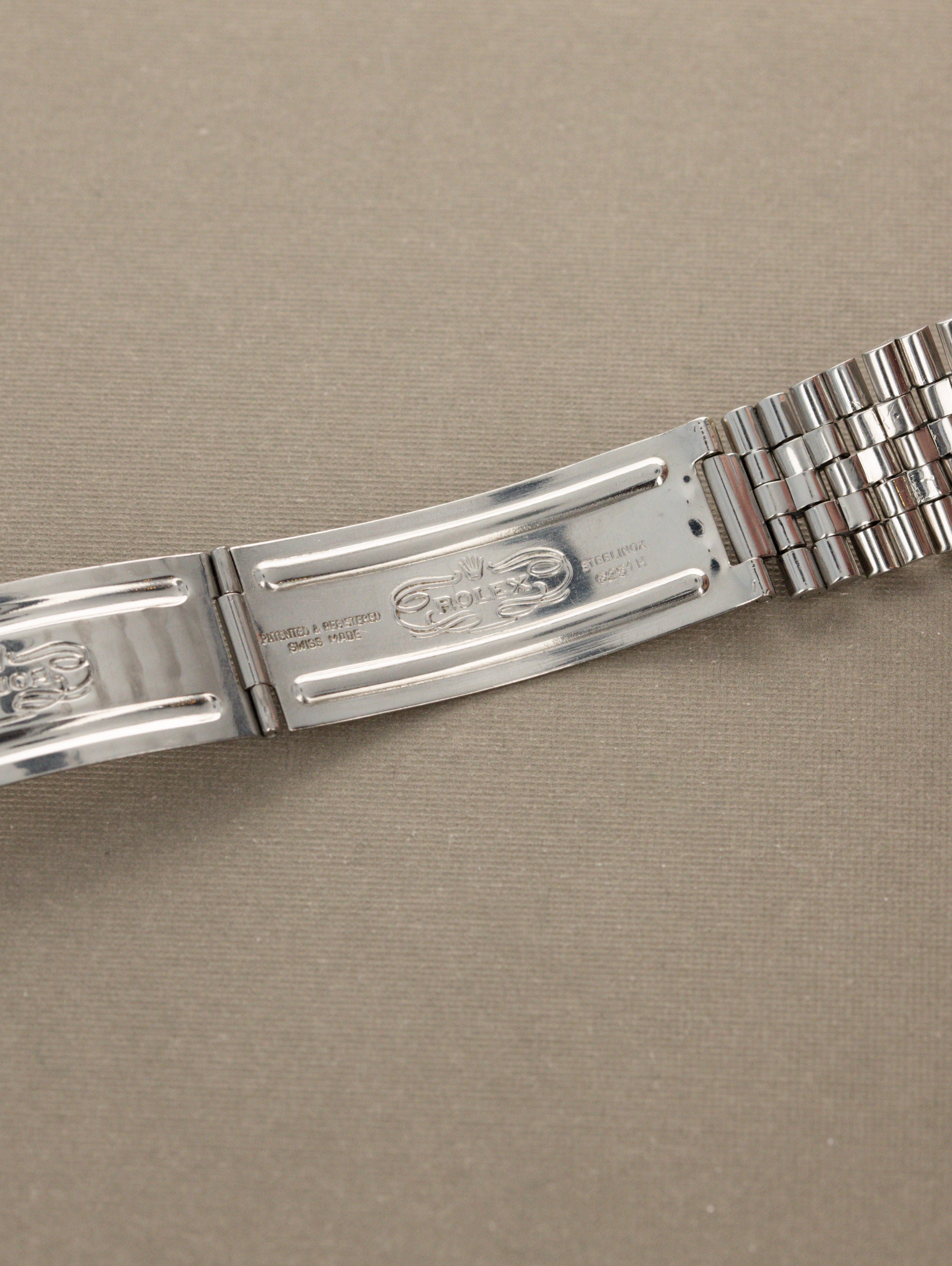 Rolex Datejust Ref. 1603 - Sunburst Grey 'Wide Boy Sigma' Dial Unpolished