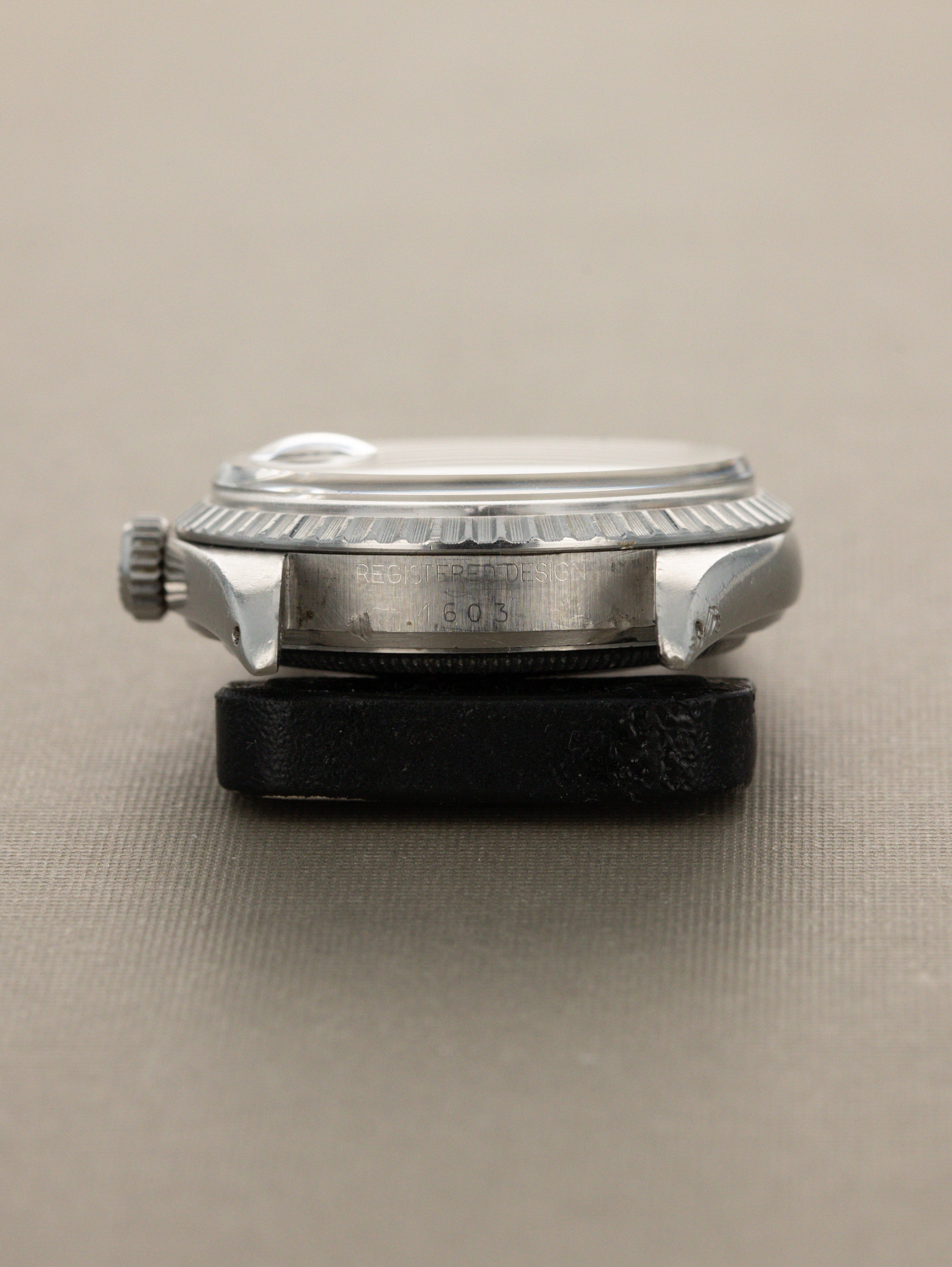 Rolex Datejust Ref. 1603 - Sunburst Grey 'Wide Boy Sigma' Dial Unpolished