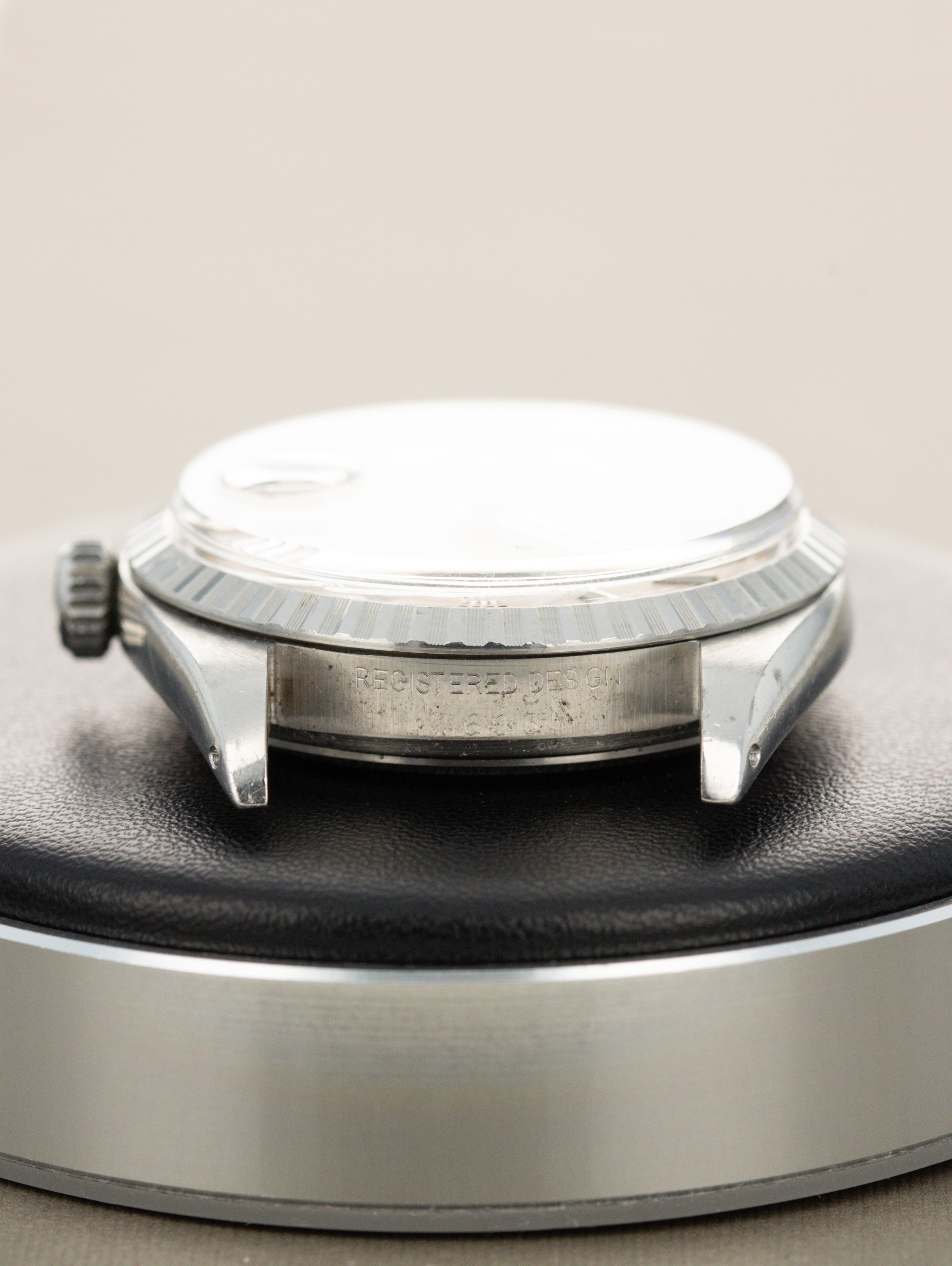 Rolex Datejust Ref. 1603 - Sunburst Taupe 'Sigma' Dial w/ White Text Unpolished