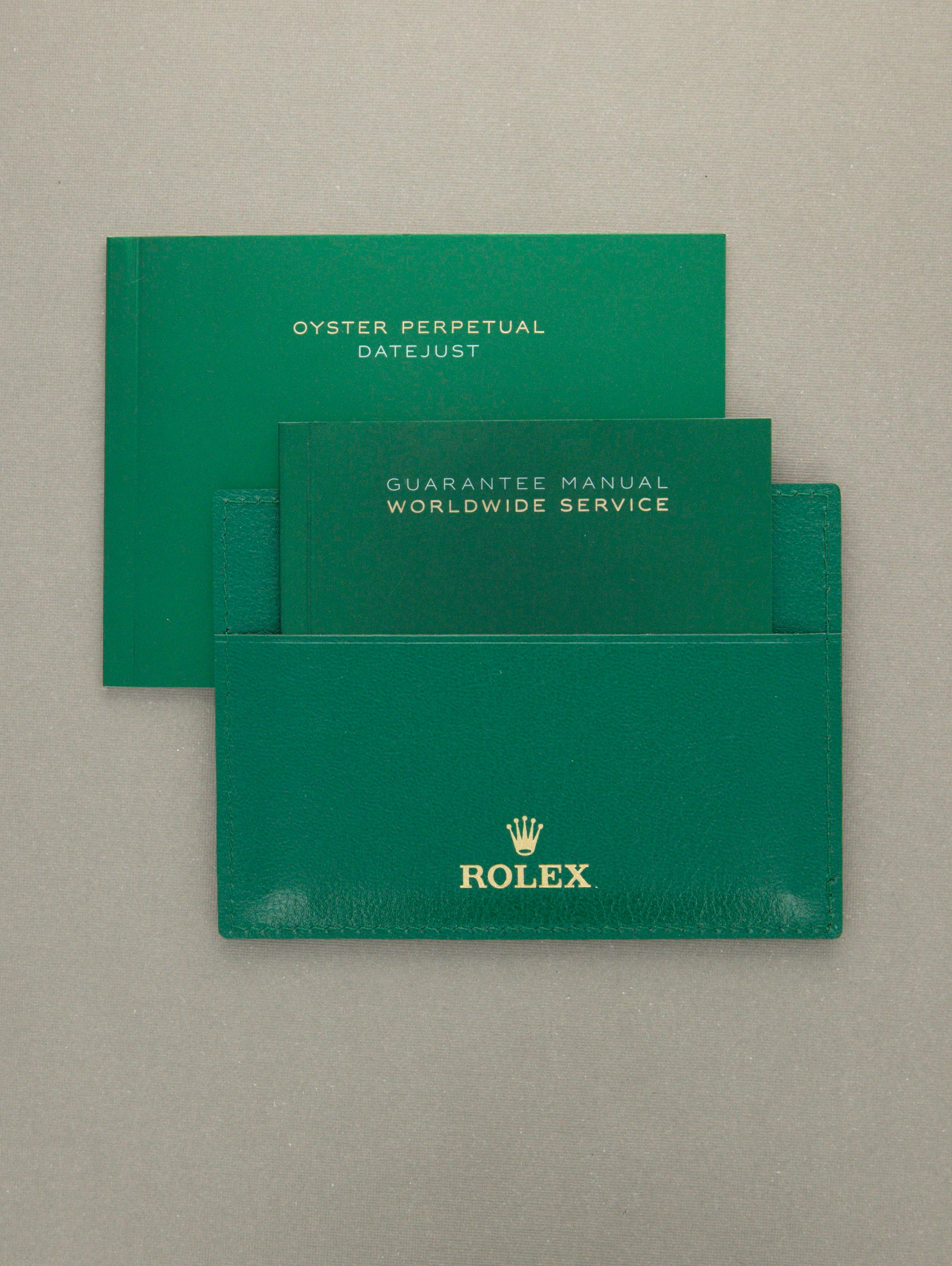 Rolex Datejust Ref. 126234 - Palm Motif Dial