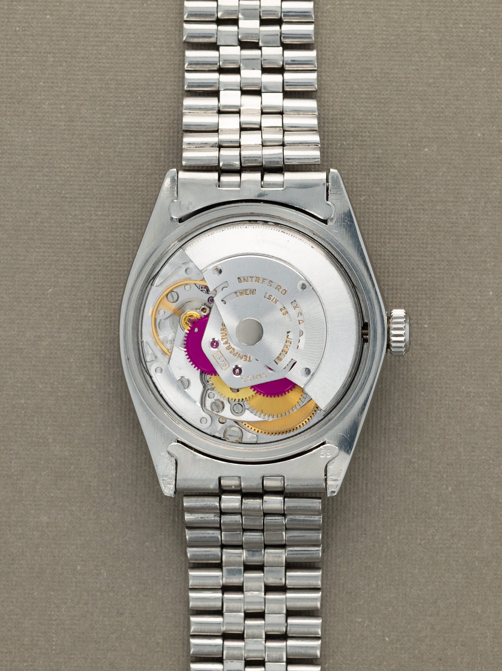Rolex Oyster Perpetual Date Ref. 1500 - Silver 'Mosaic' Dial