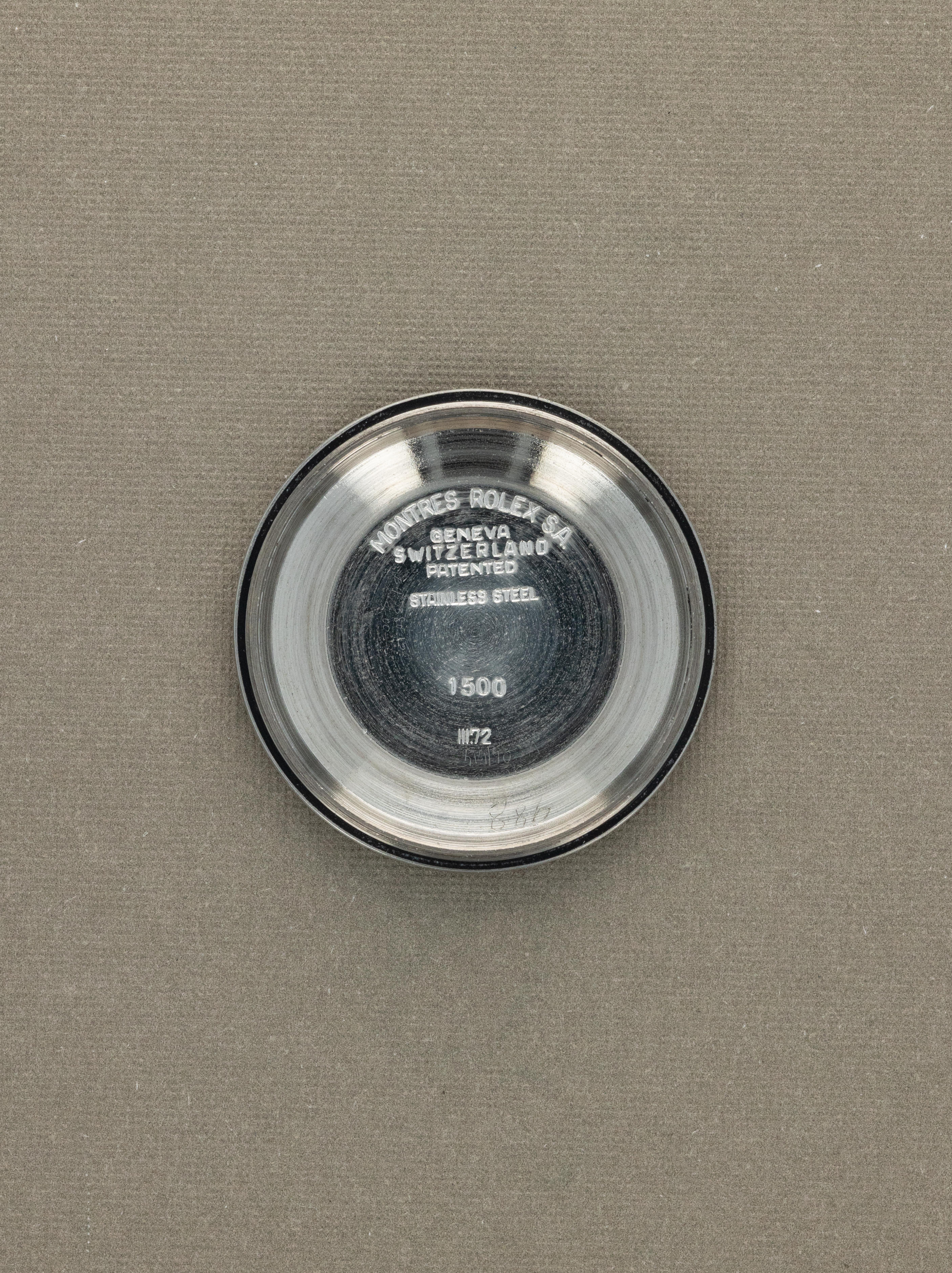 Rolex Oyster Perpetual Date Ref. 1500 - Silver 'Mosaic' Dial