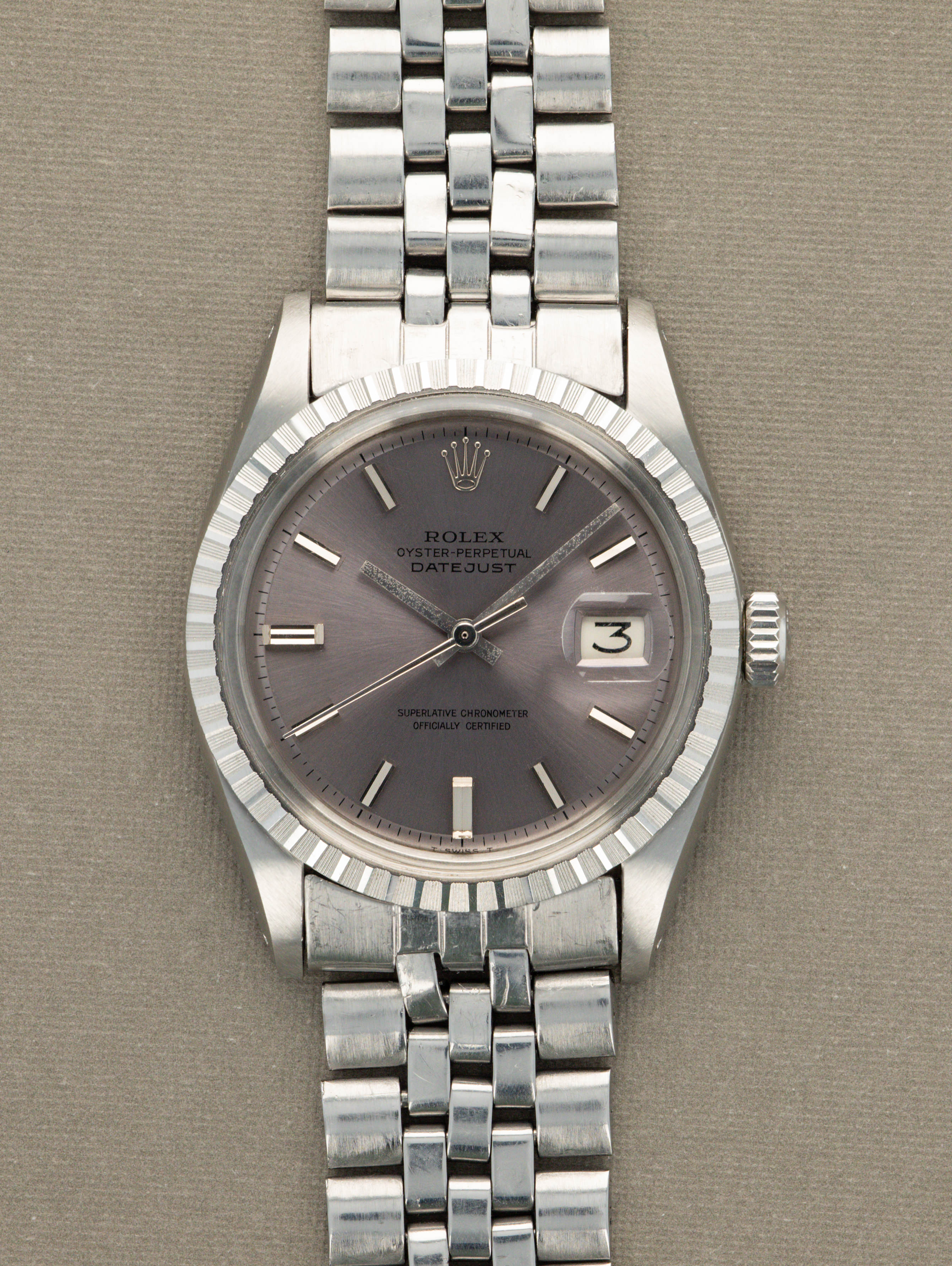 Rolex Datejust Ref. 1603 - Non-Luminous 'Lavender' Dial