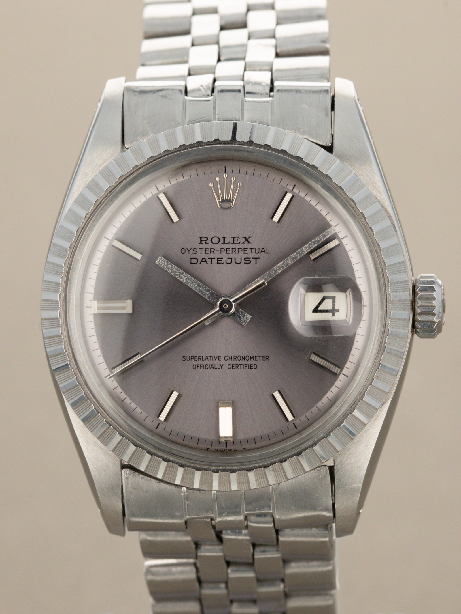 Rolex Datejust Ref. 1603 - Non-Luminous 'Lavender' Dial