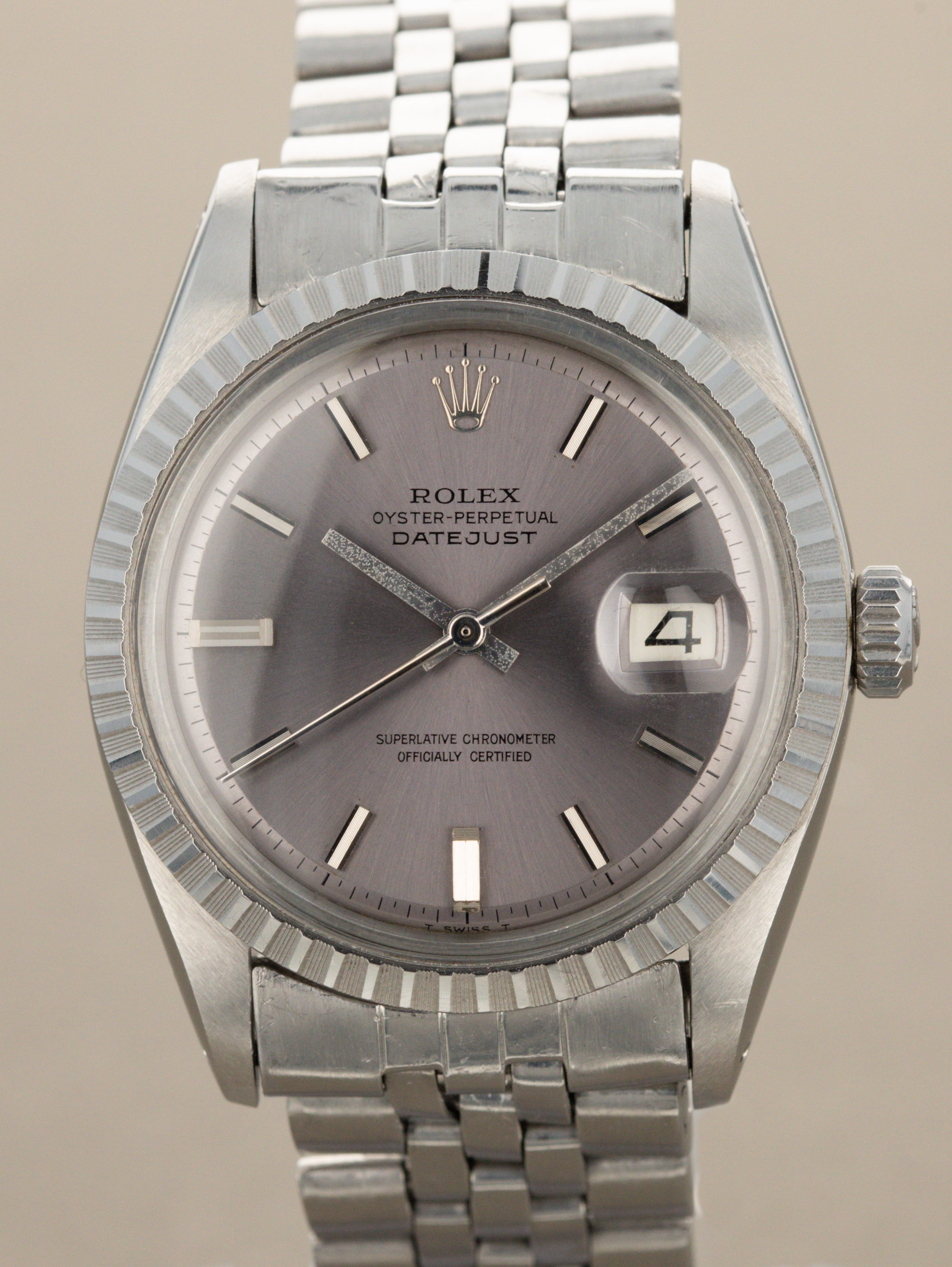 Rolex Datejust Ref. 1603 - Non-Luminous 'Lavender' Dial