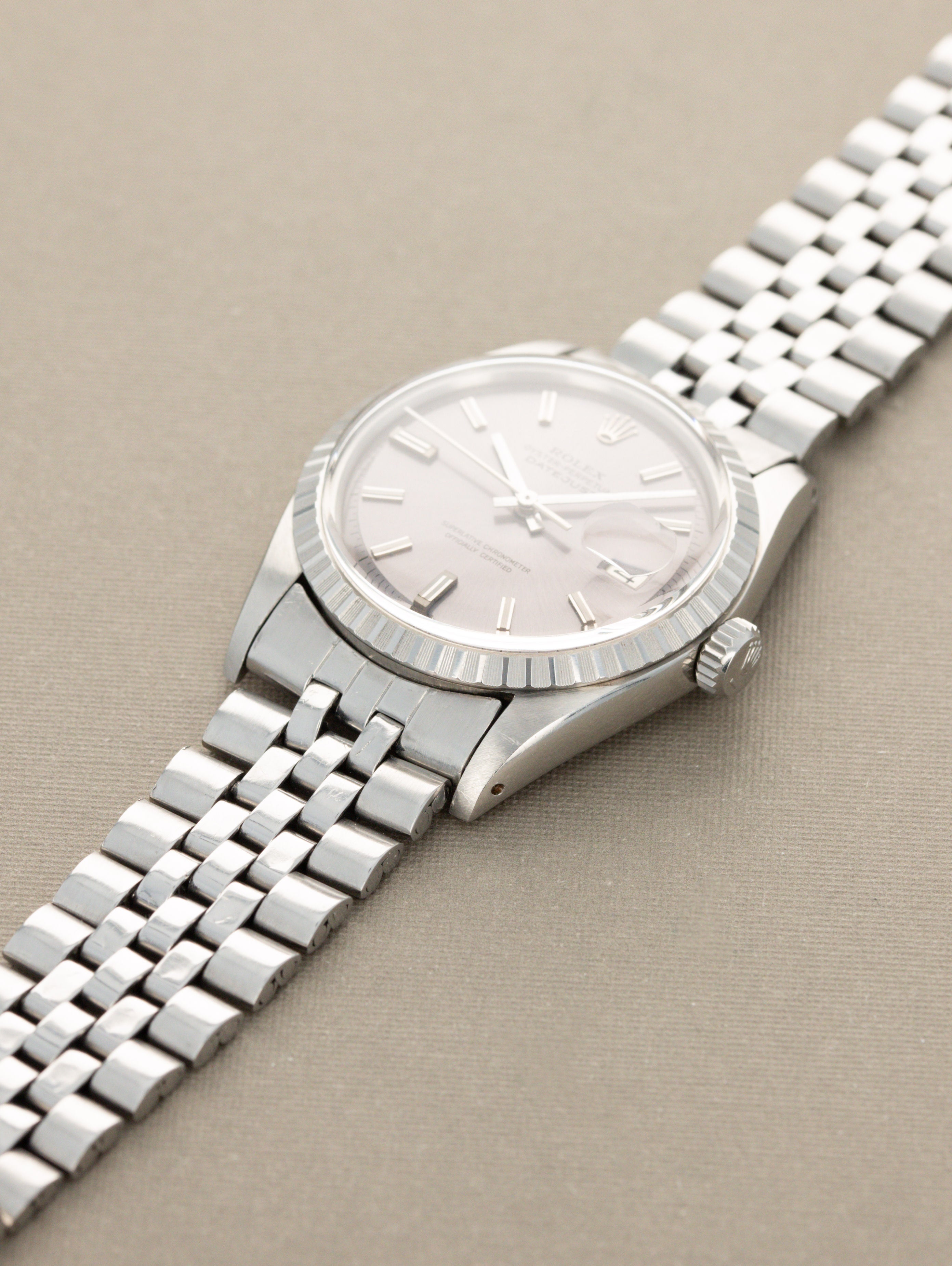 Rolex Datejust Ref. 1603 - Non-Luminous 'Lavender' Dial