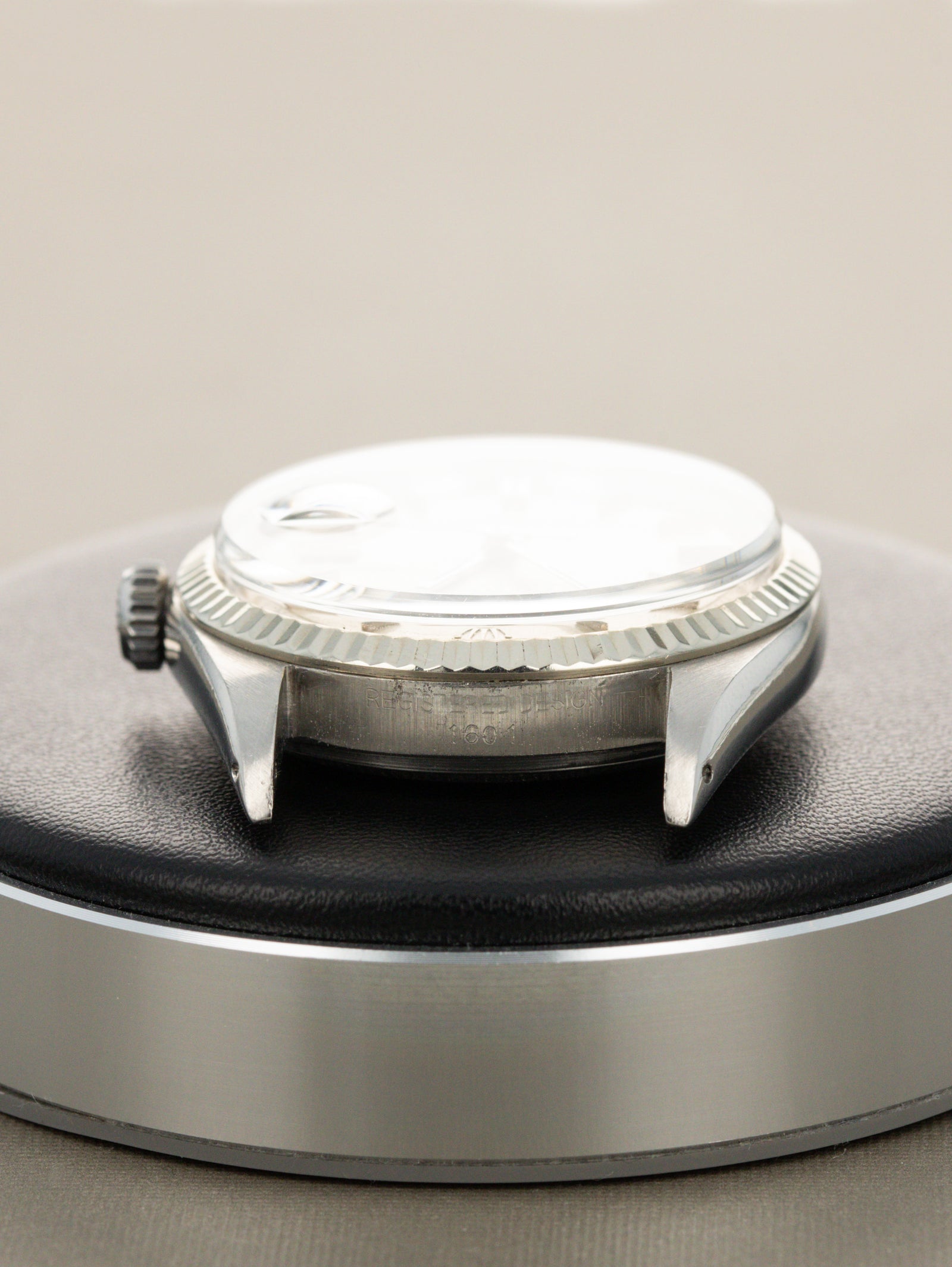 Rolex Datejust Ref. 1601 - Silver 'Linen' Non-Luminous Dial