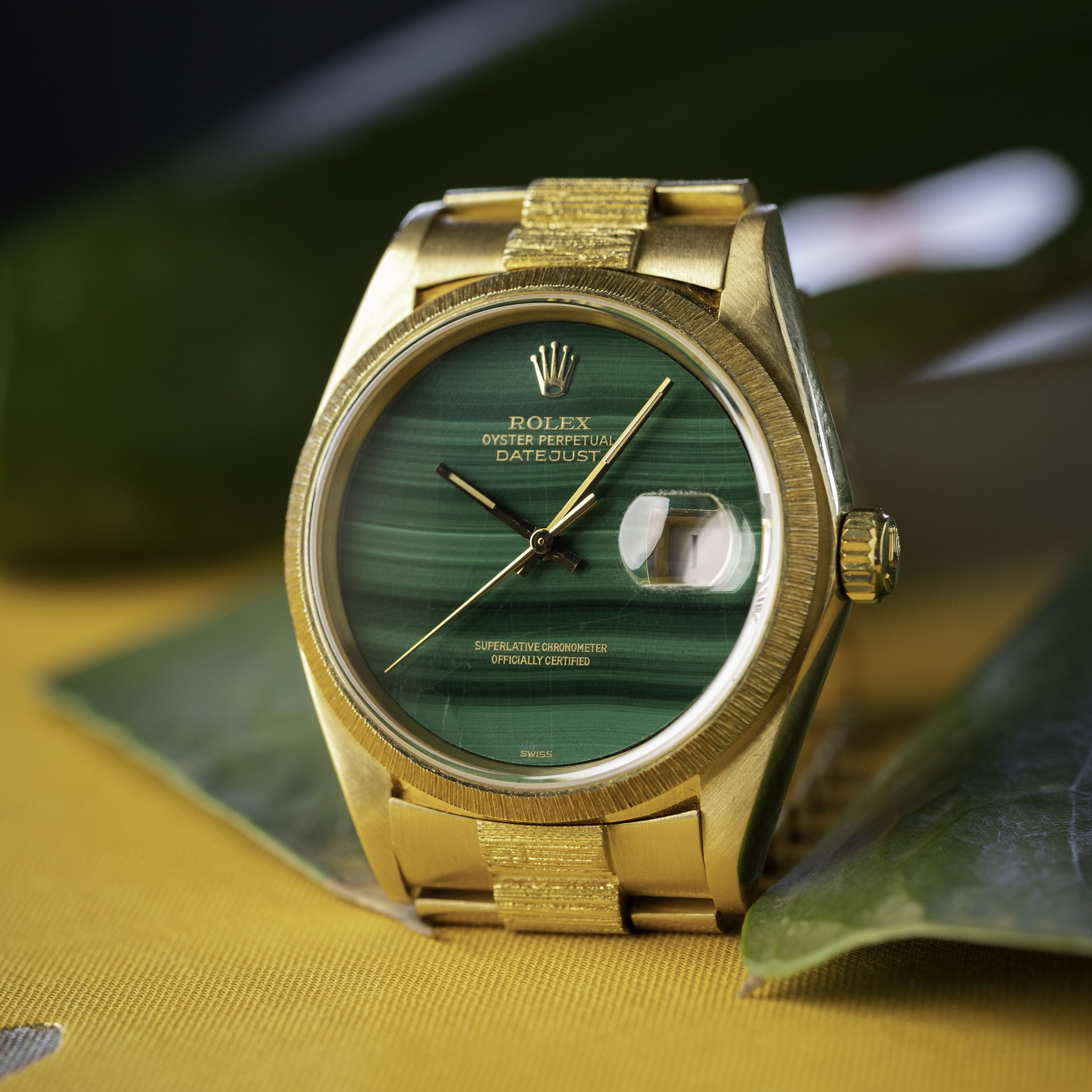 Rolex Datejust Ref. 16078 Malachite Dial