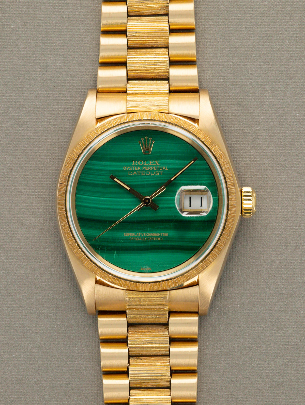 Rolex Datejust Ref. 16078 Malachite Dial
