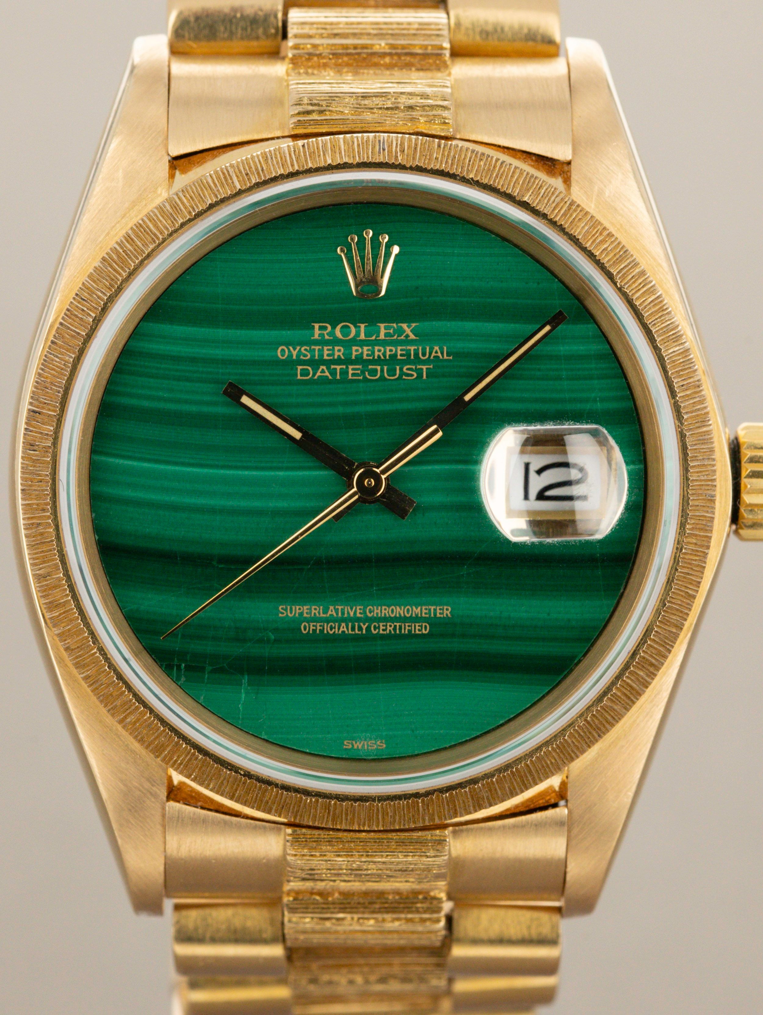 Rolex Datejust Ref. 16078 Malachite Dial