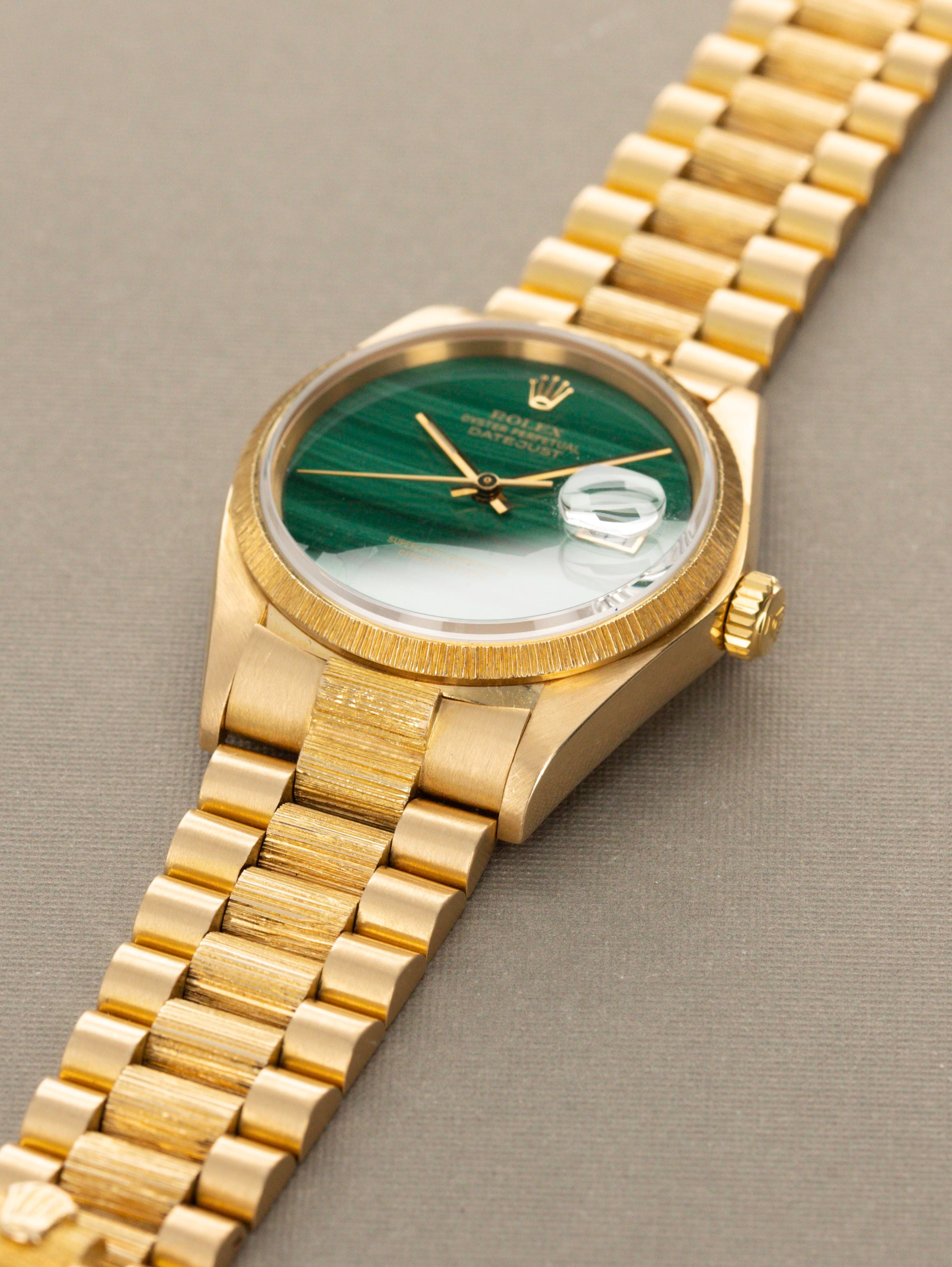 Rolex Datejust Ref. 16078 Malachite Dial