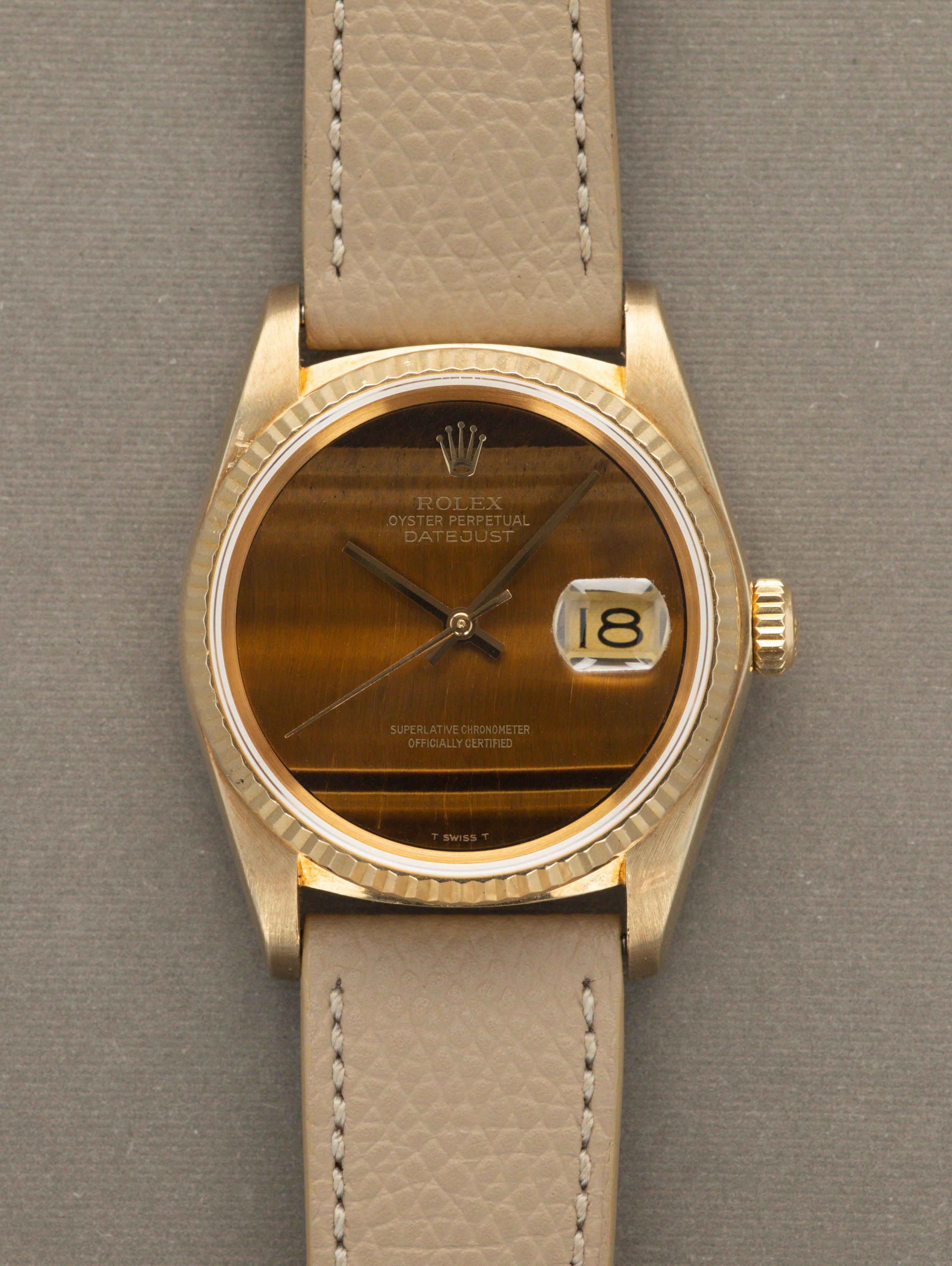 Rolex Datejust Ref. 16018 - 'Tiger's Eye' Dial