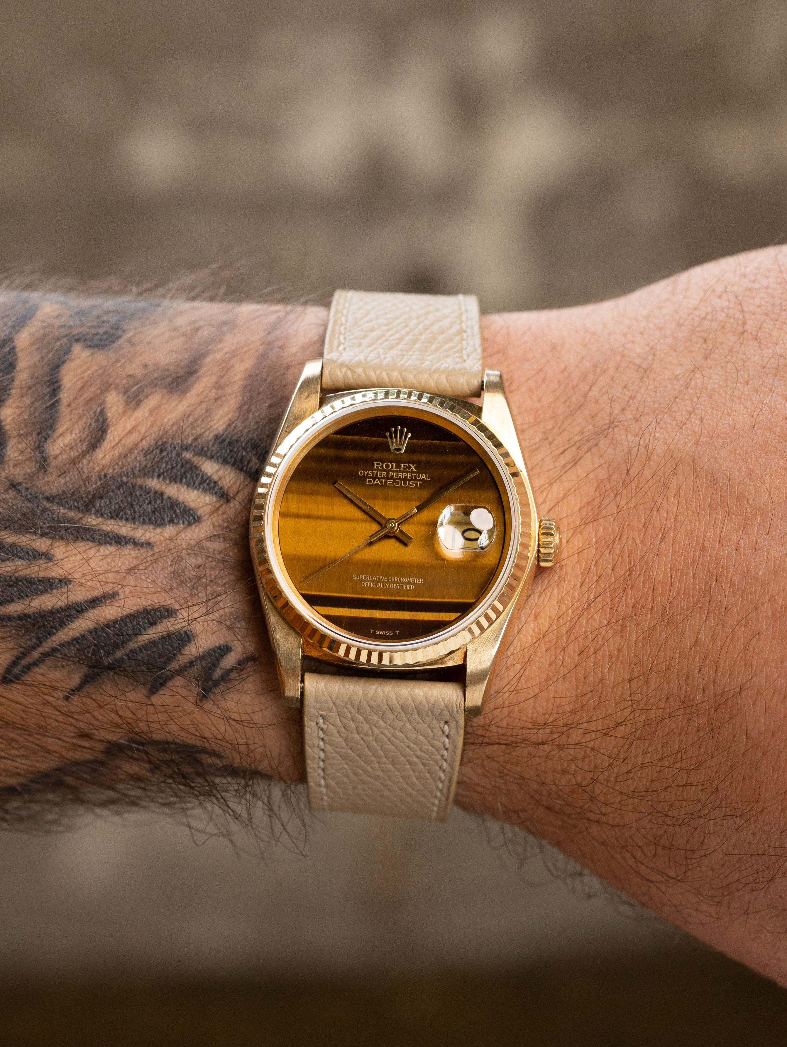 Rolex Datejust Ref. 16018 - 'Tiger's Eye' Dial
