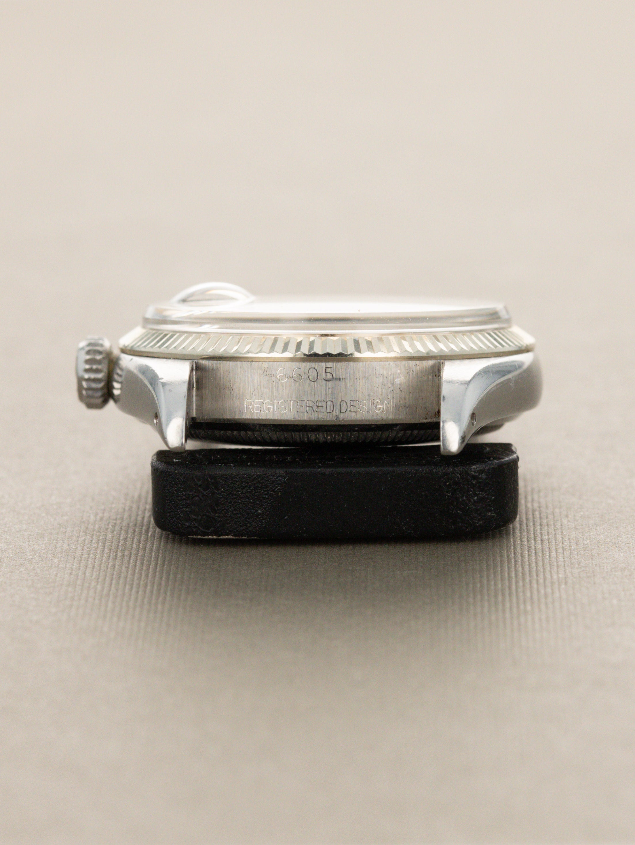 Rolex Datejust Ref. 6605 - Sunburst Silver Dial