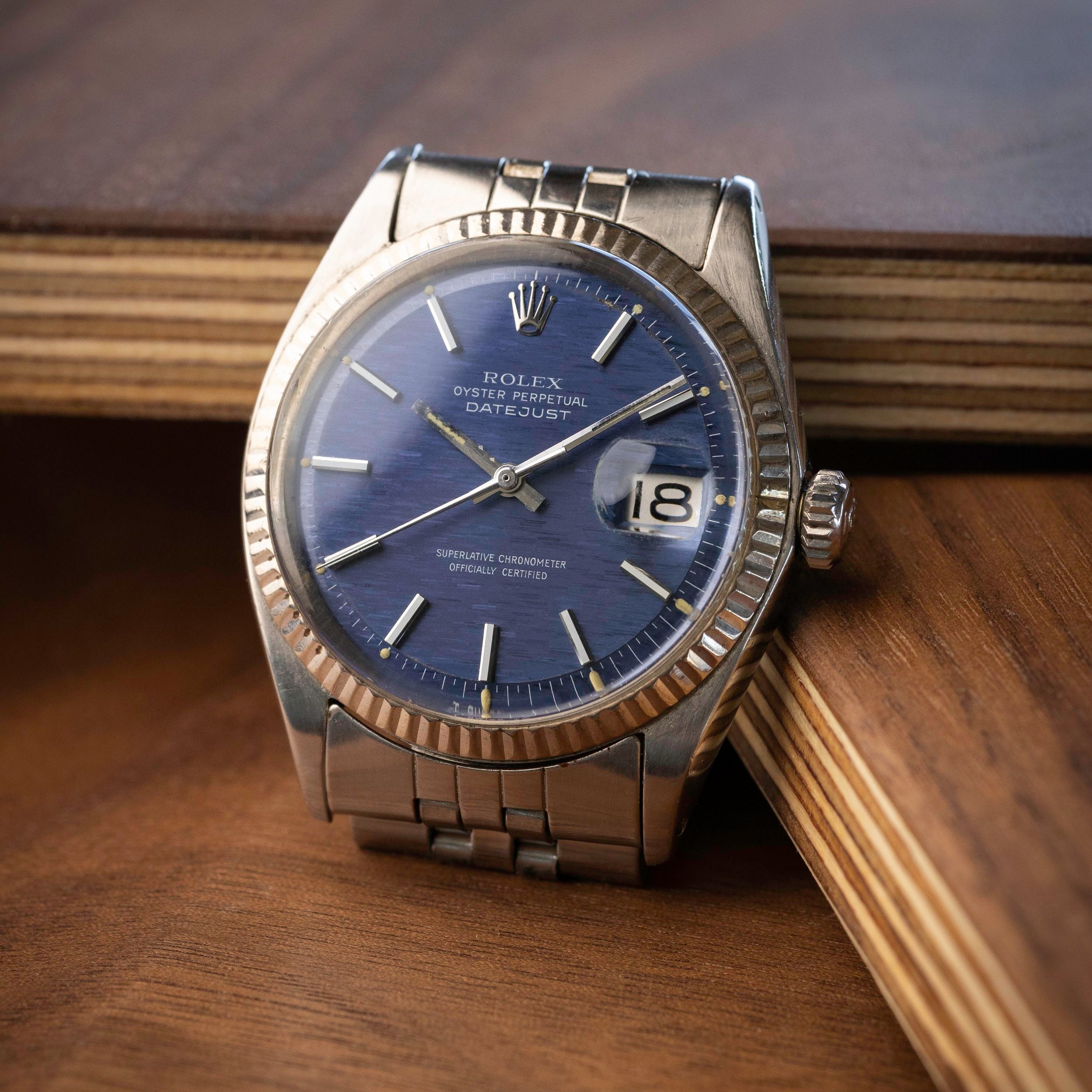 Rolex Datejust Ref. 1601 Blue Mosaic