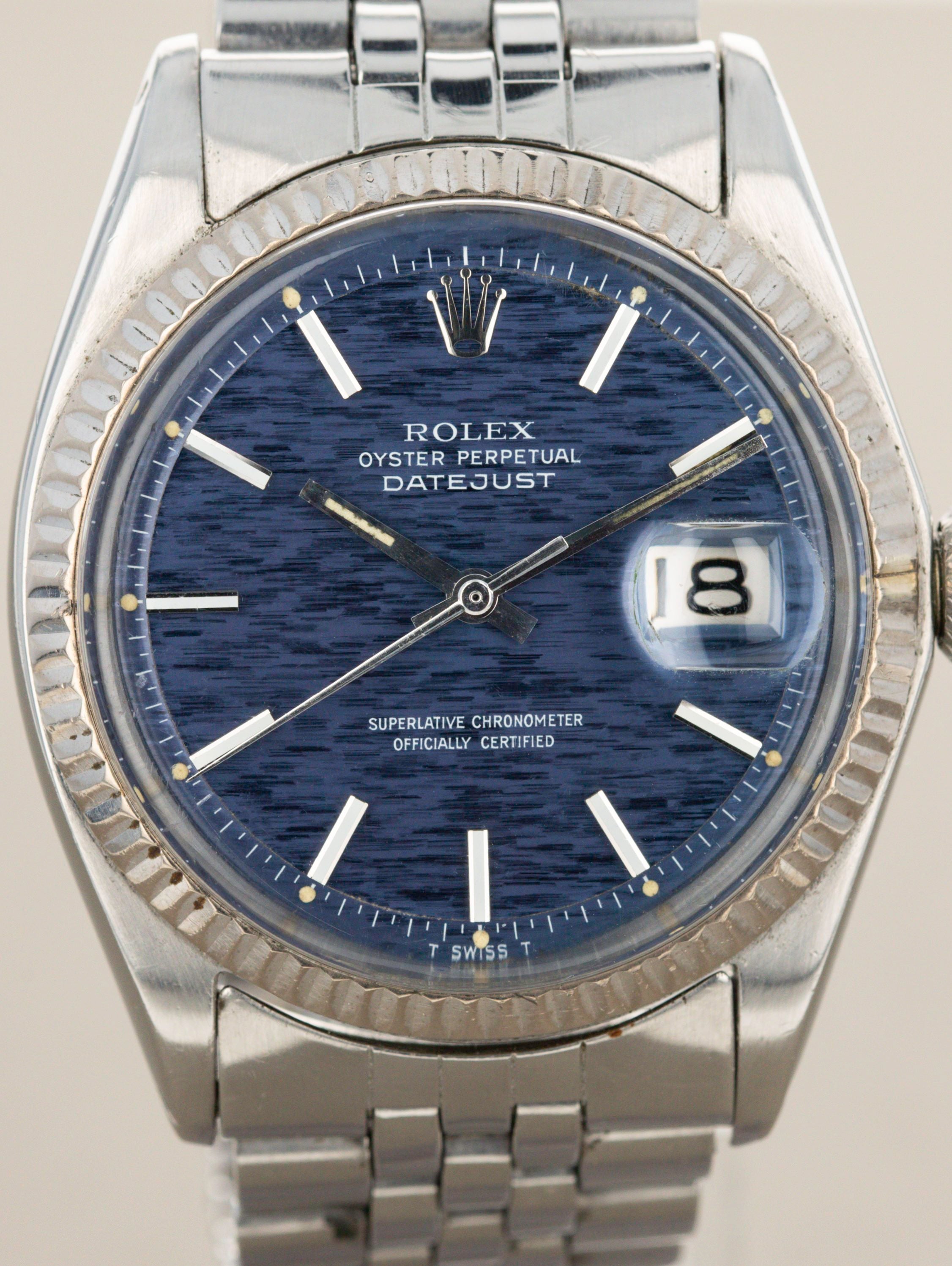 Rolex Datejust Ref. 1601 Blue Mosaic
