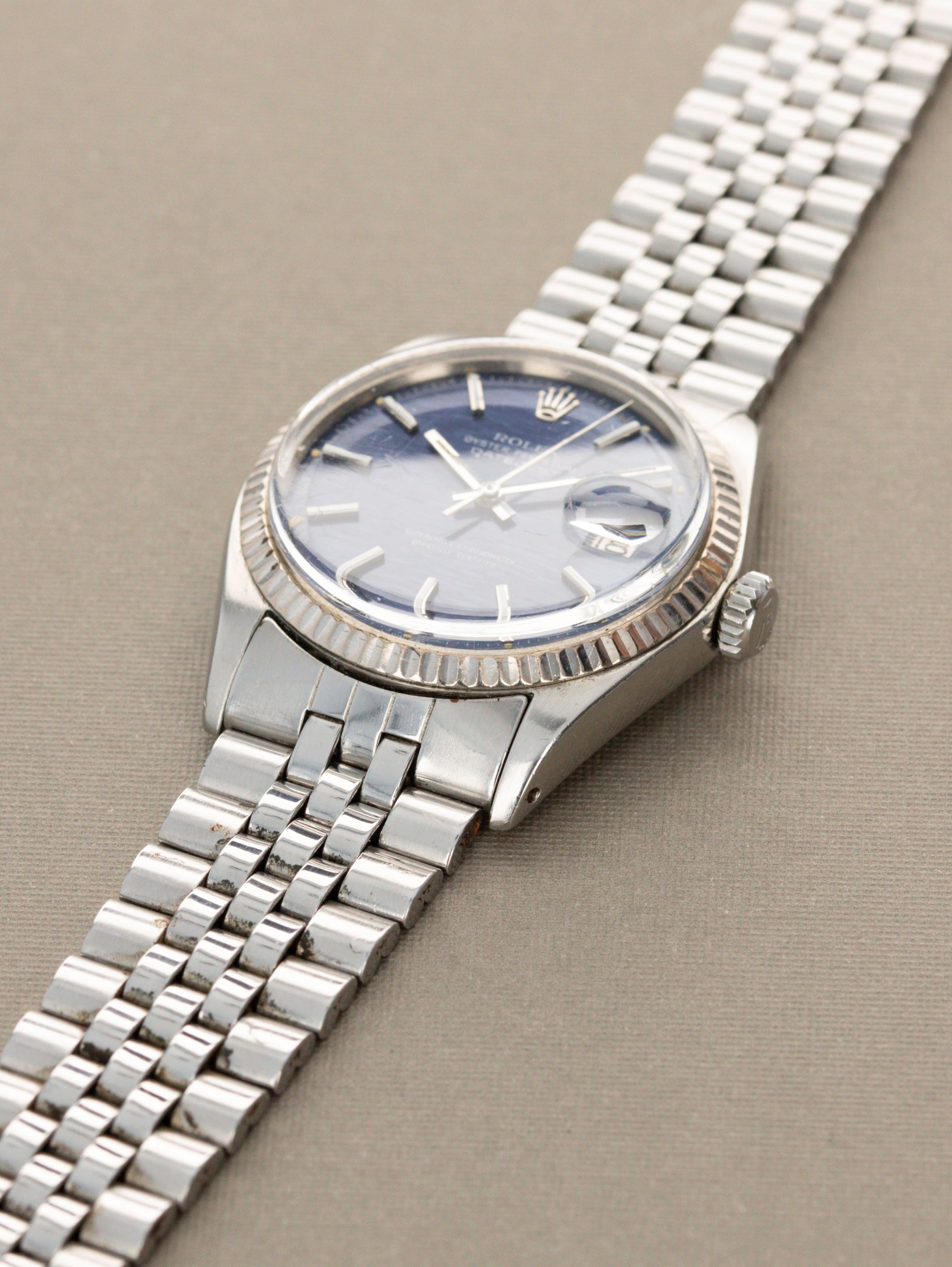 Rolex Datejust Ref. 1601 Blue Mosaic
