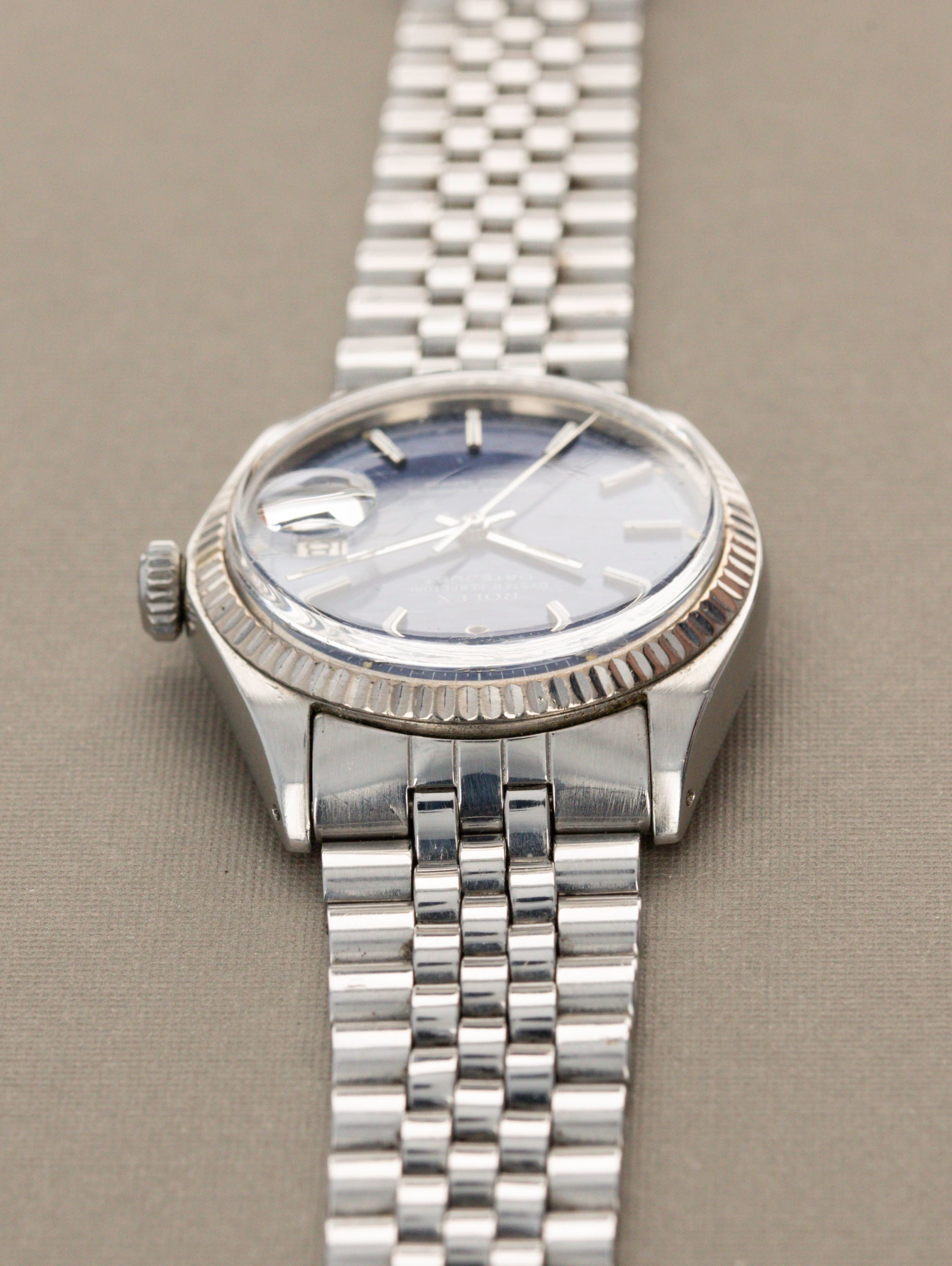 Rolex Datejust Ref. 1601 Blue Mosaic