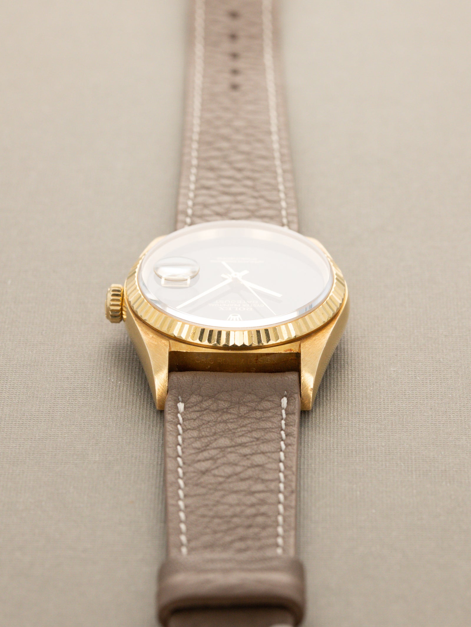 Rolex Datejust Ref. 16018 - 'Onyx' Stone Dial Unpolished
