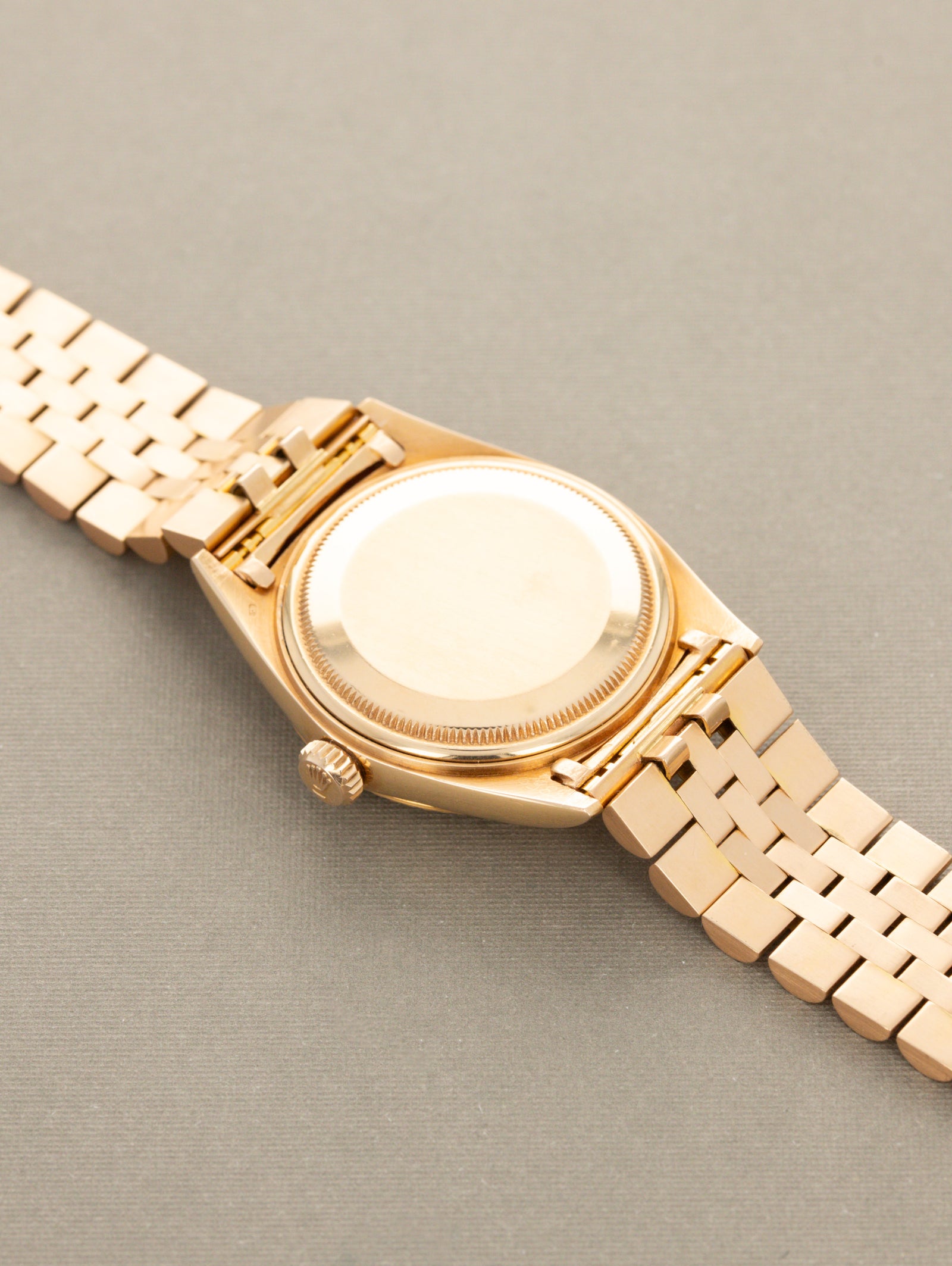 Rolex Datejust Ref. 1601 - Rose Gold W/ Olive Green Prototype Dial