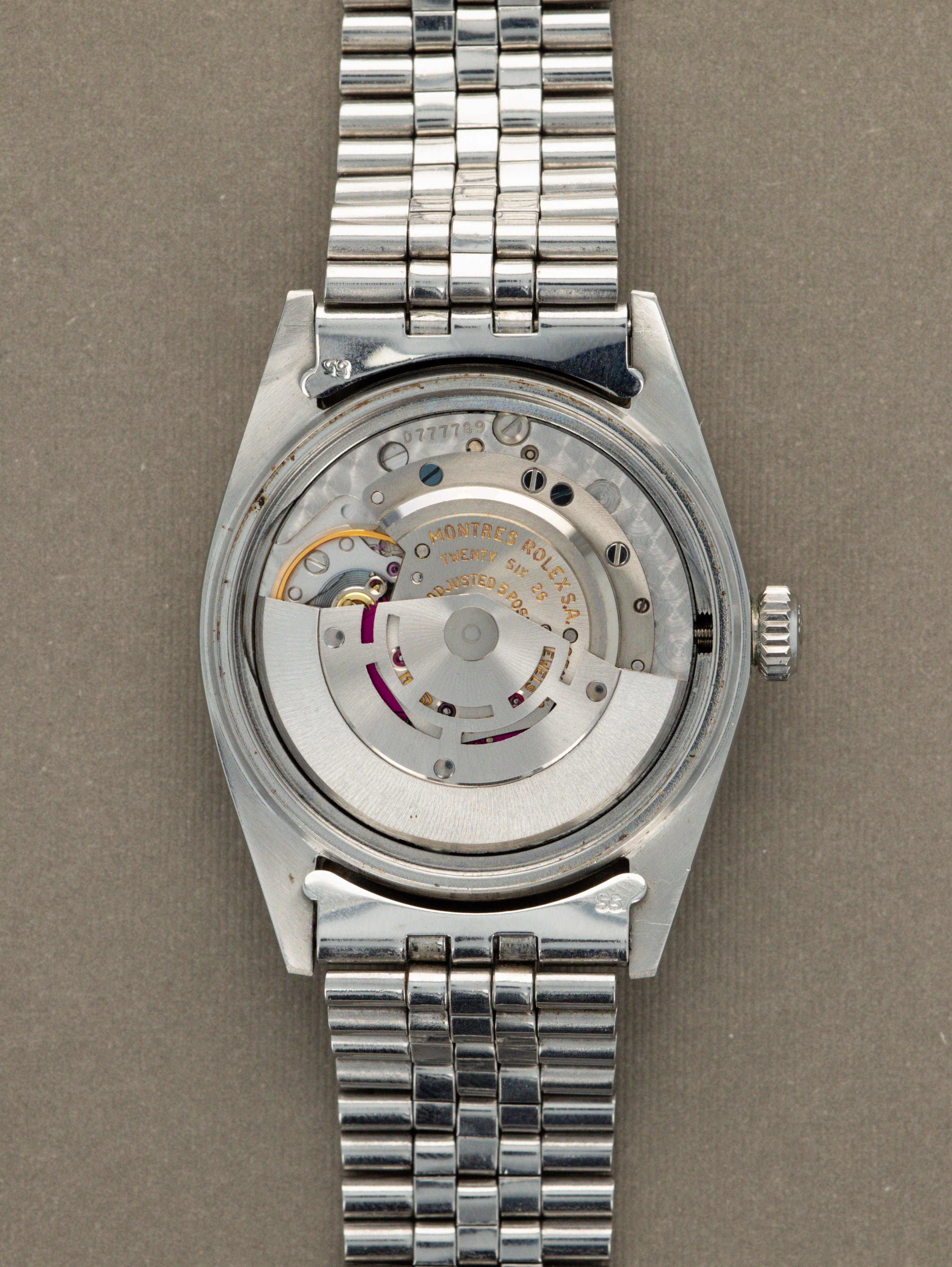 Rolex Datejust Ref. 1601 - Sunburst Silver Dial LNOS w/ Box & Papers