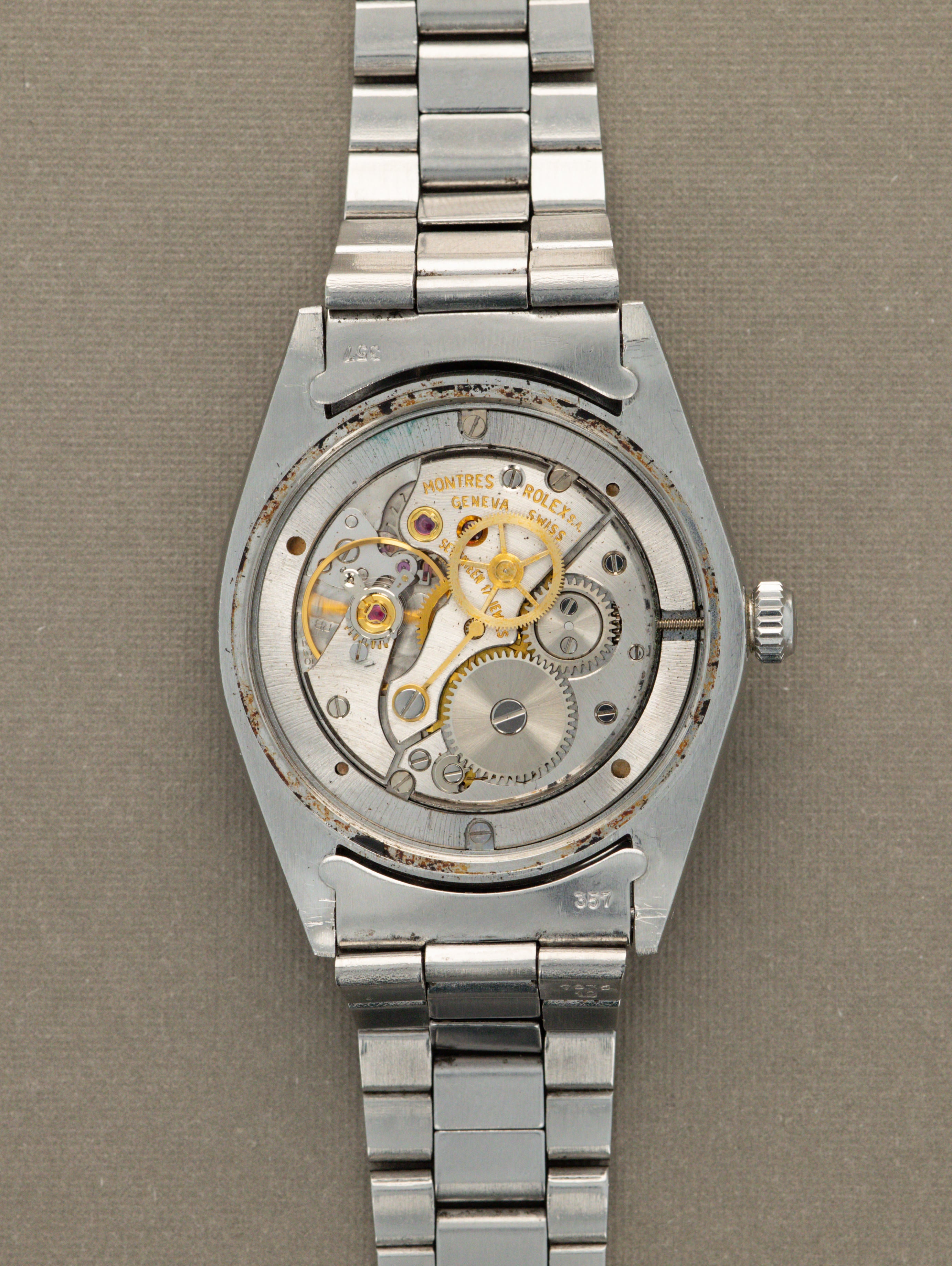 Rolex Oysterdate Precision Ref. 6694 - 'Brushed' Silver Dial Unpolished