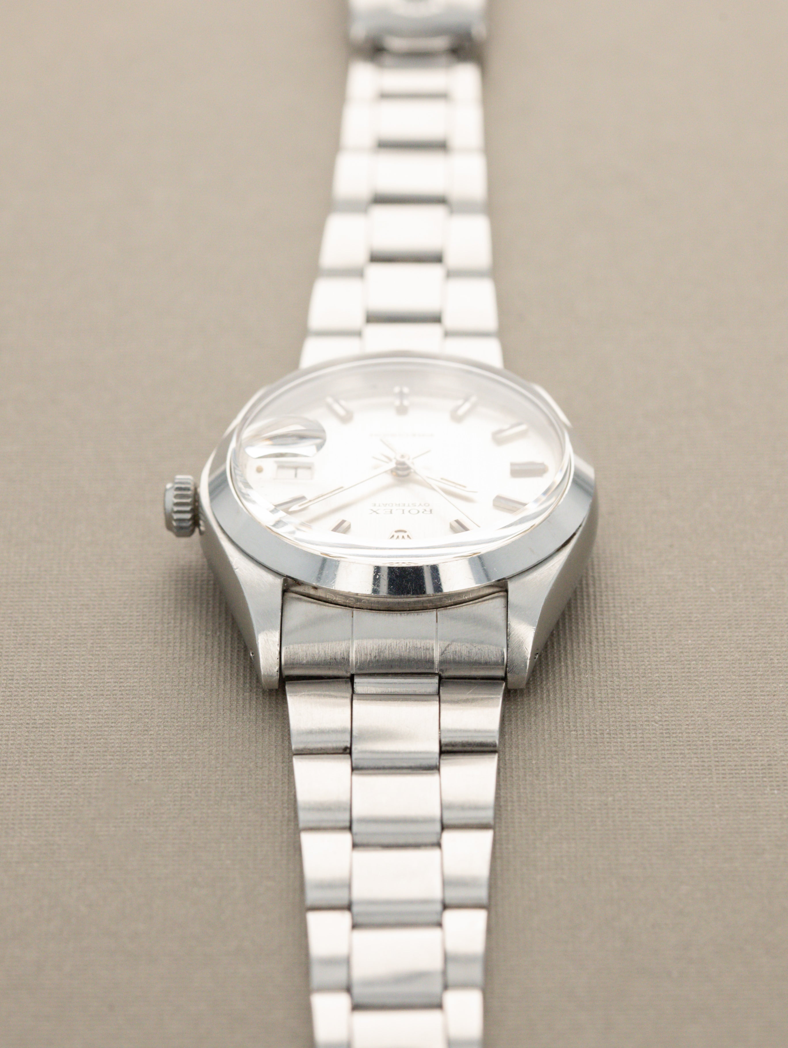 Rolex Oysterdate Precision Ref. 6694 - 'Brushed' Silver Dial Unpolished